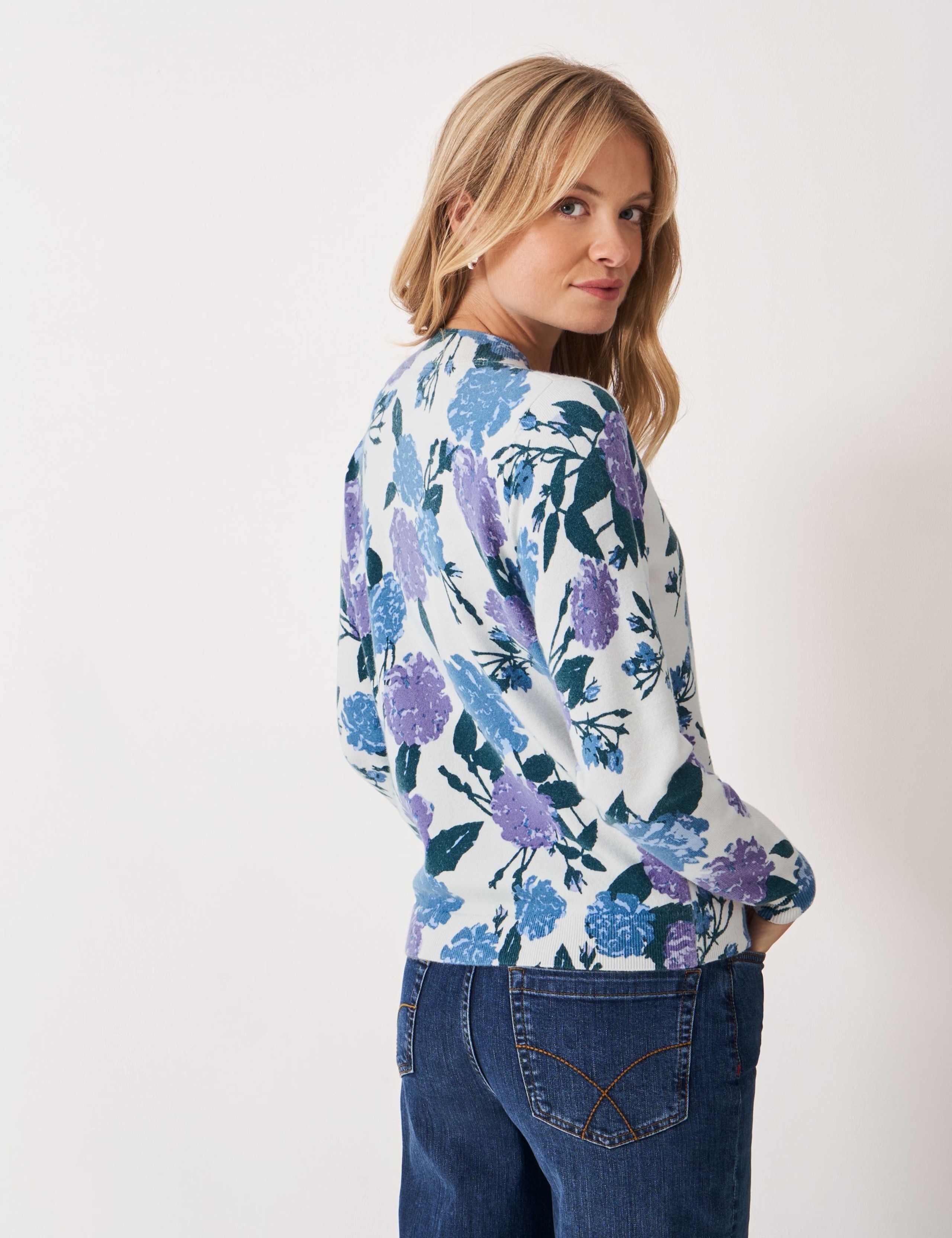 Floral Crew Neck Jumper 4 of 5