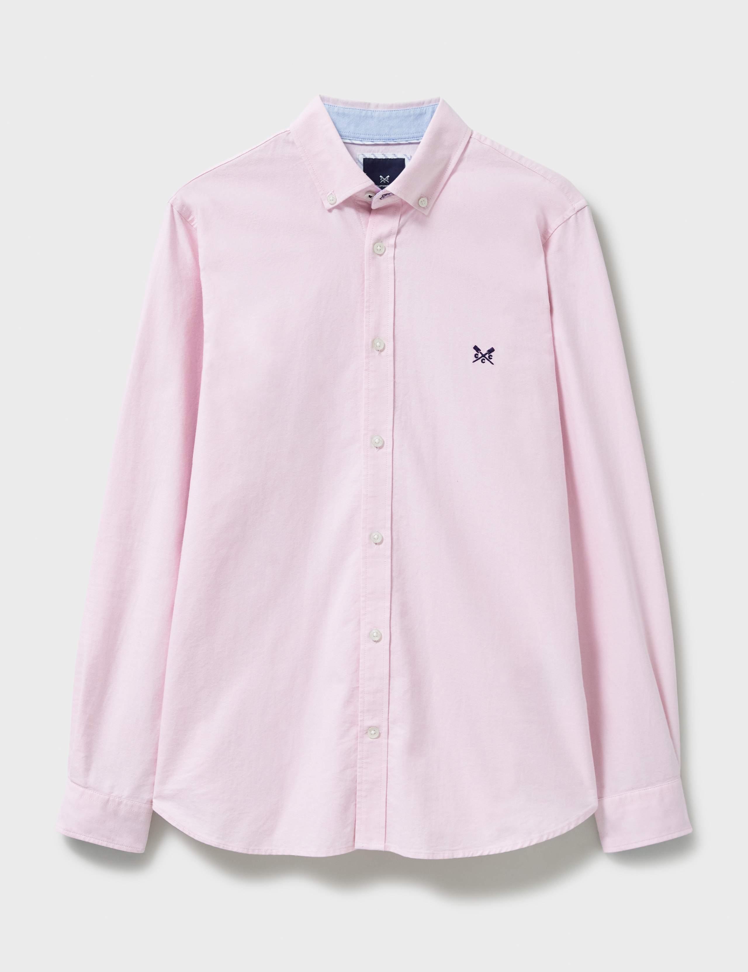 Slim Fit Pure Cotton Oxford Shirt 2 of 5