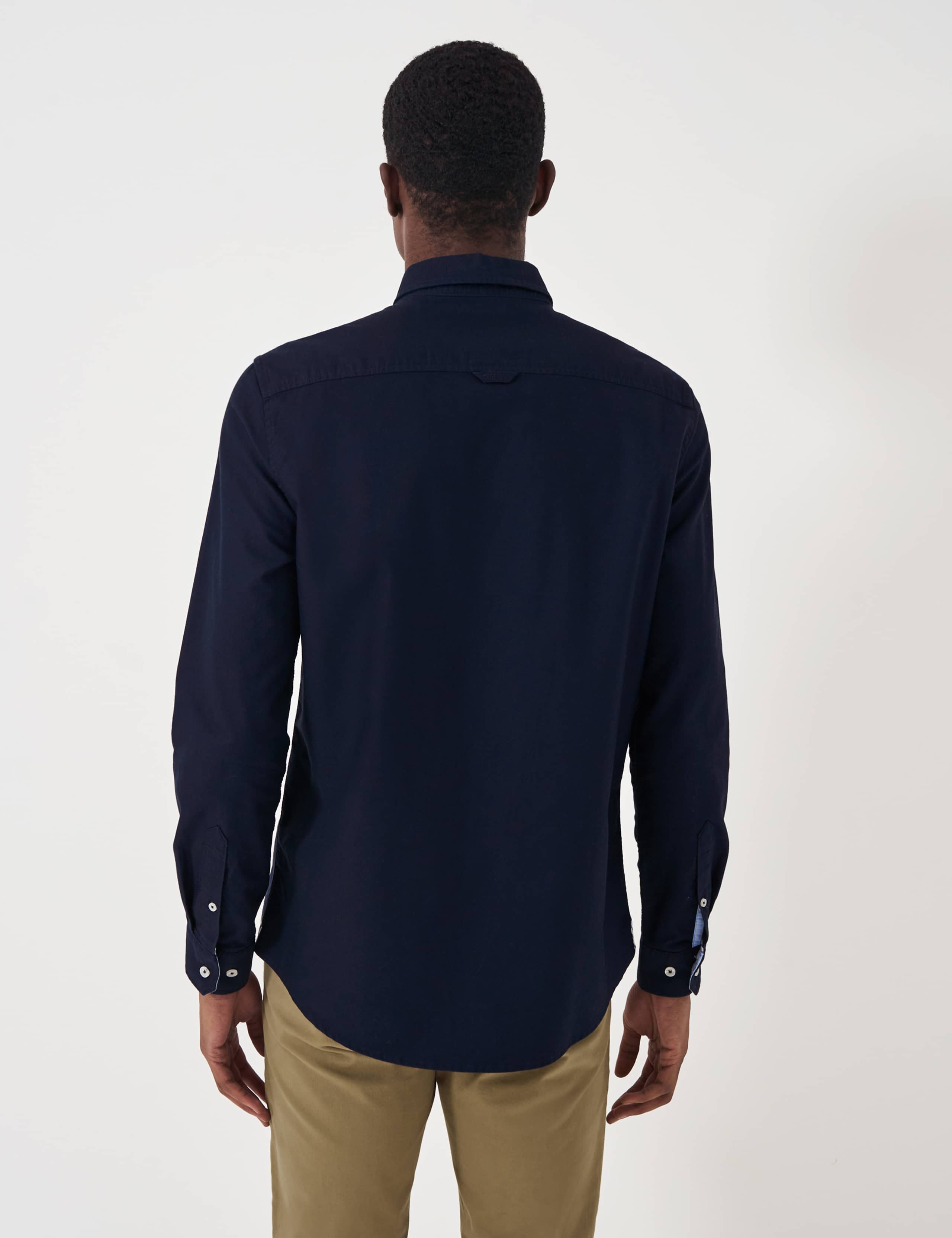 Slim Fit Pure Cotton Oxford Shirt 4 of 5