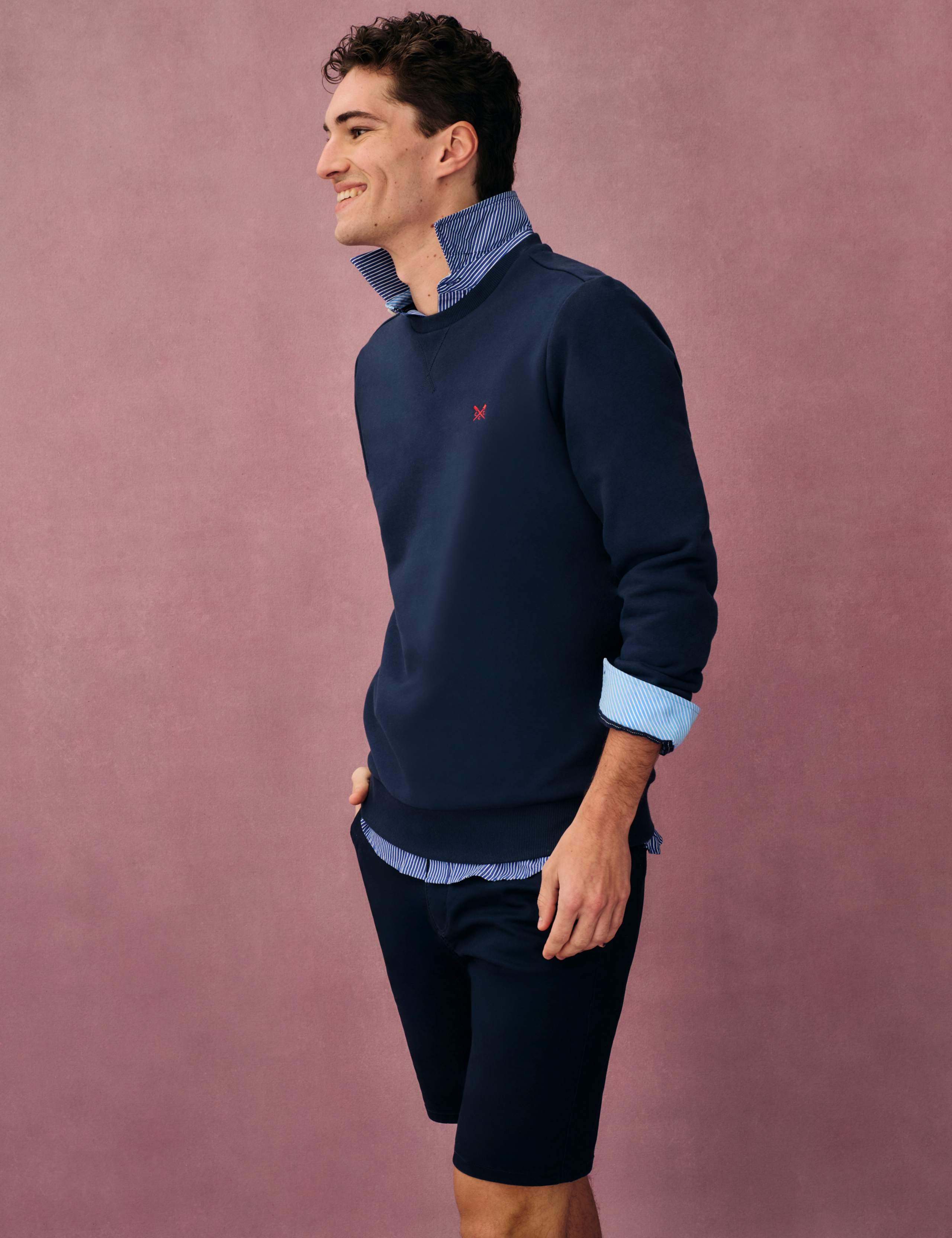 Cotton Rich Crew Neck Sweatshirt 3 of 4