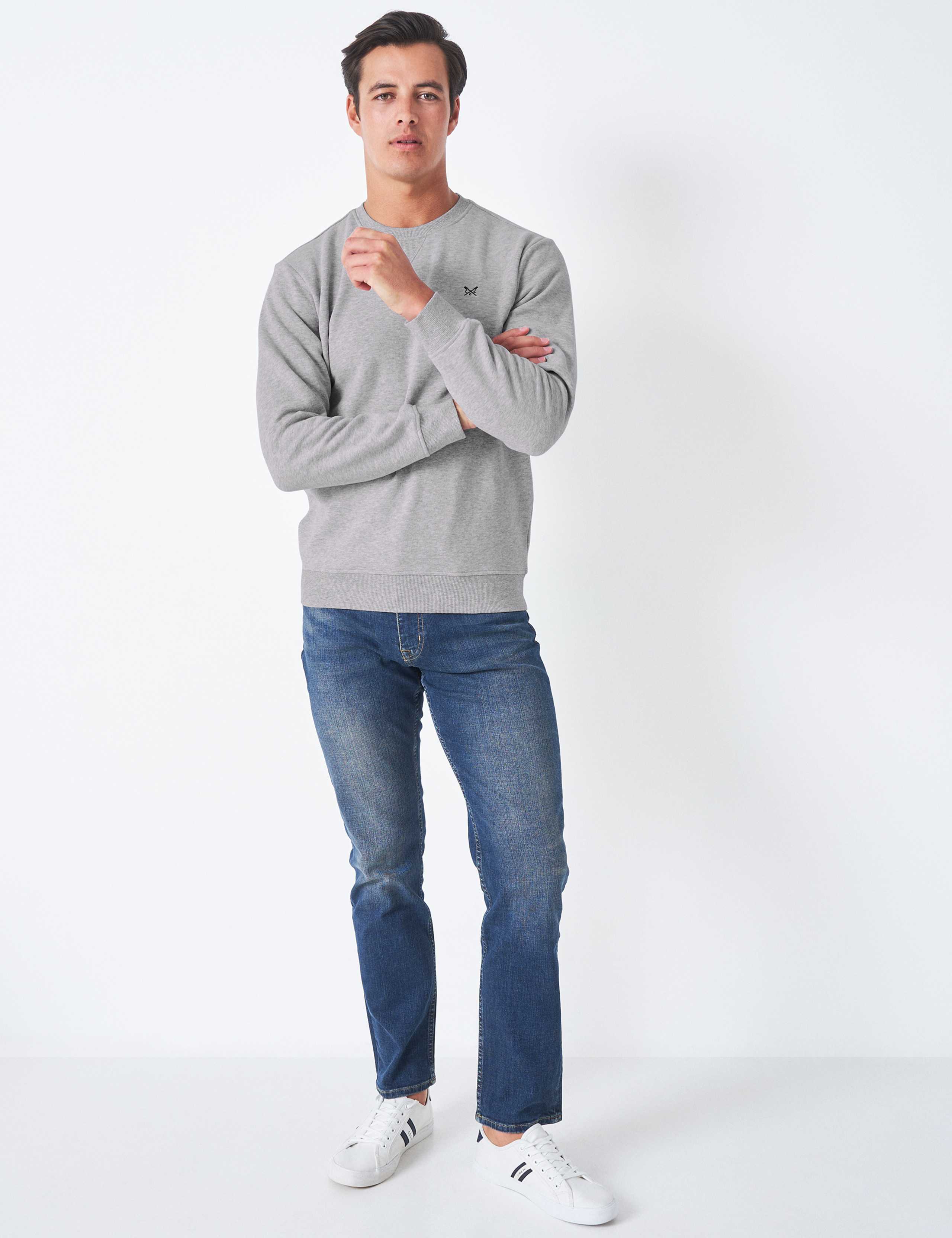 Cotton Rich Crew Neck Sweatshirt 3 of 4