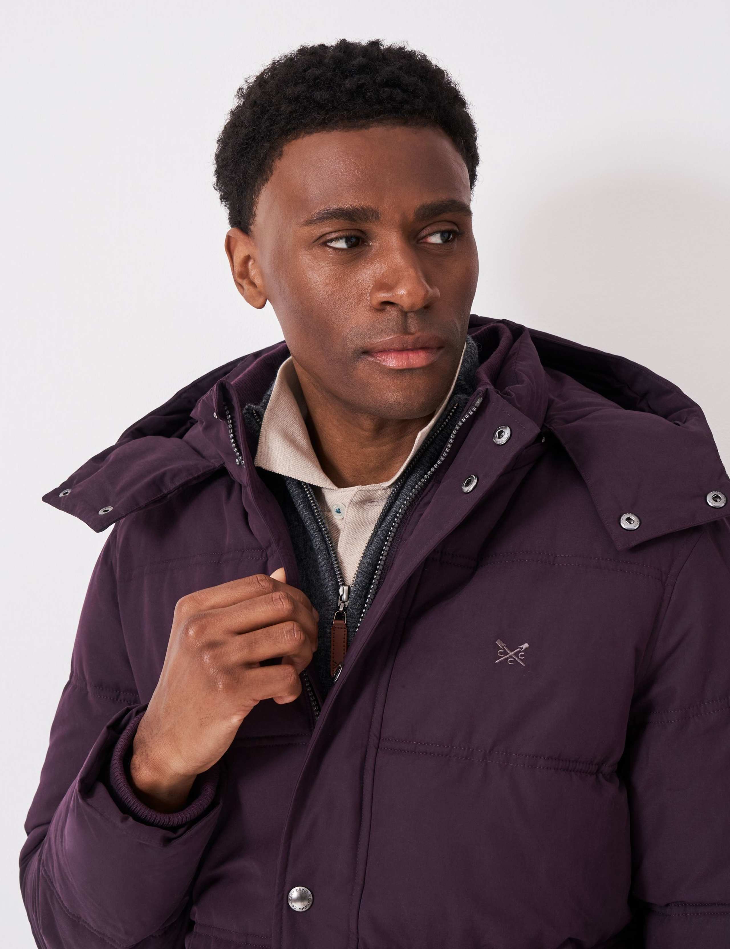 Hooded Padded Puffer Jacket 3 of 6