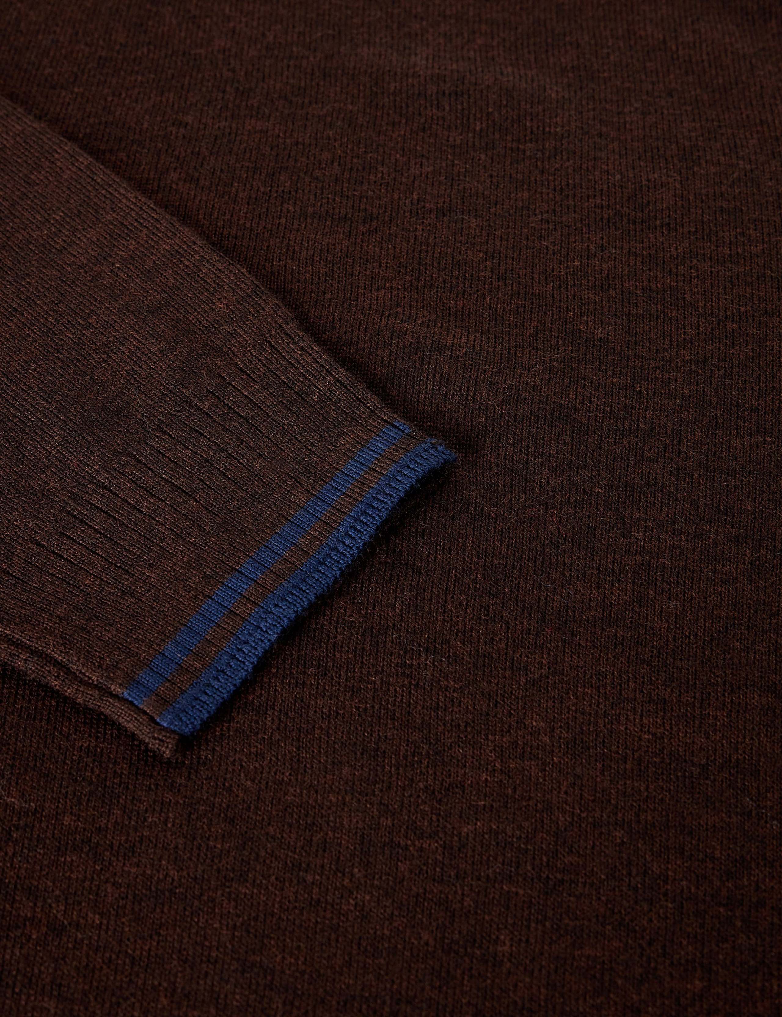 Pure Wool Crew Neck Long Sleeve Jumper 6 of 6