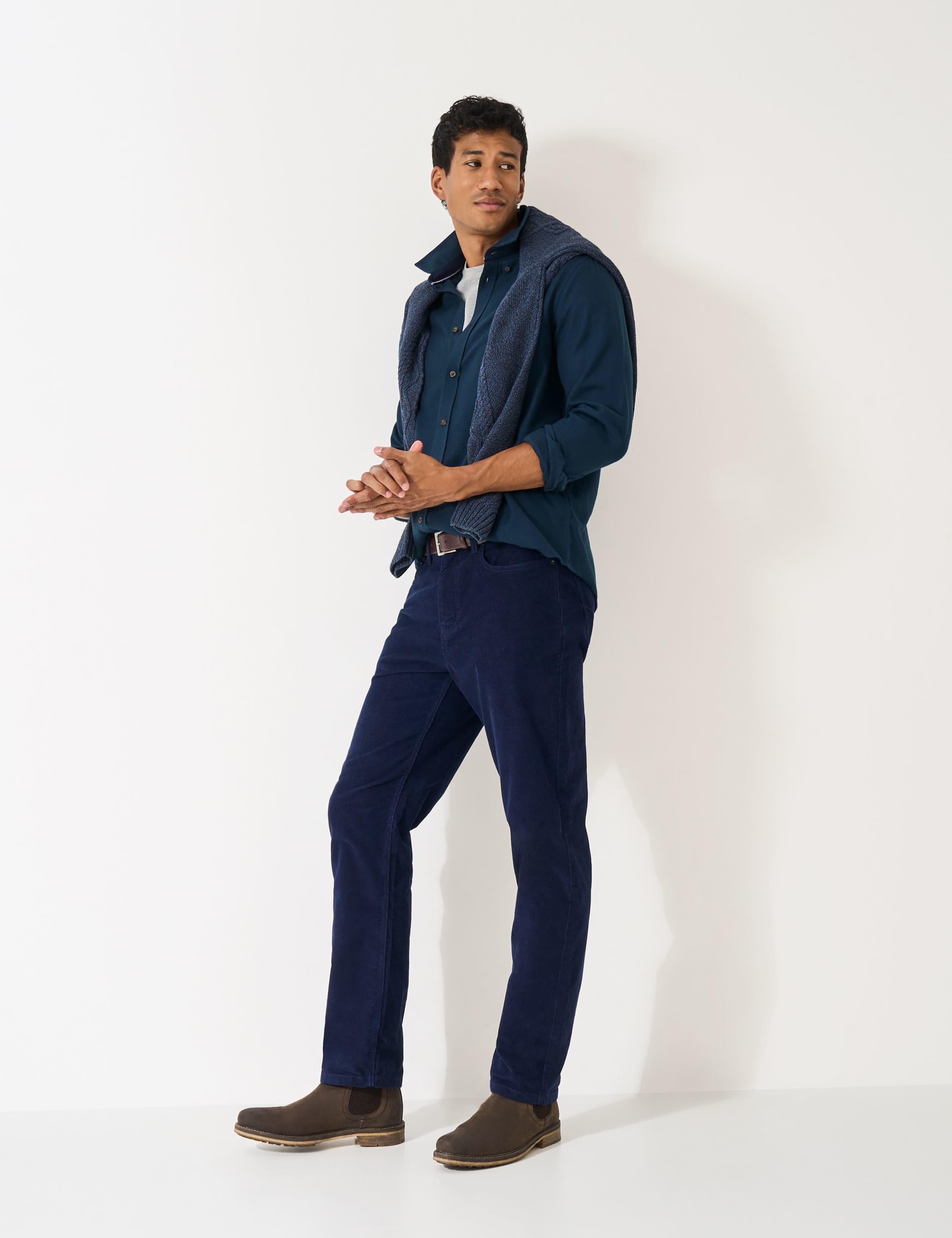 Pure Cotton Houndstooth Flannel Shirt 1 of 5