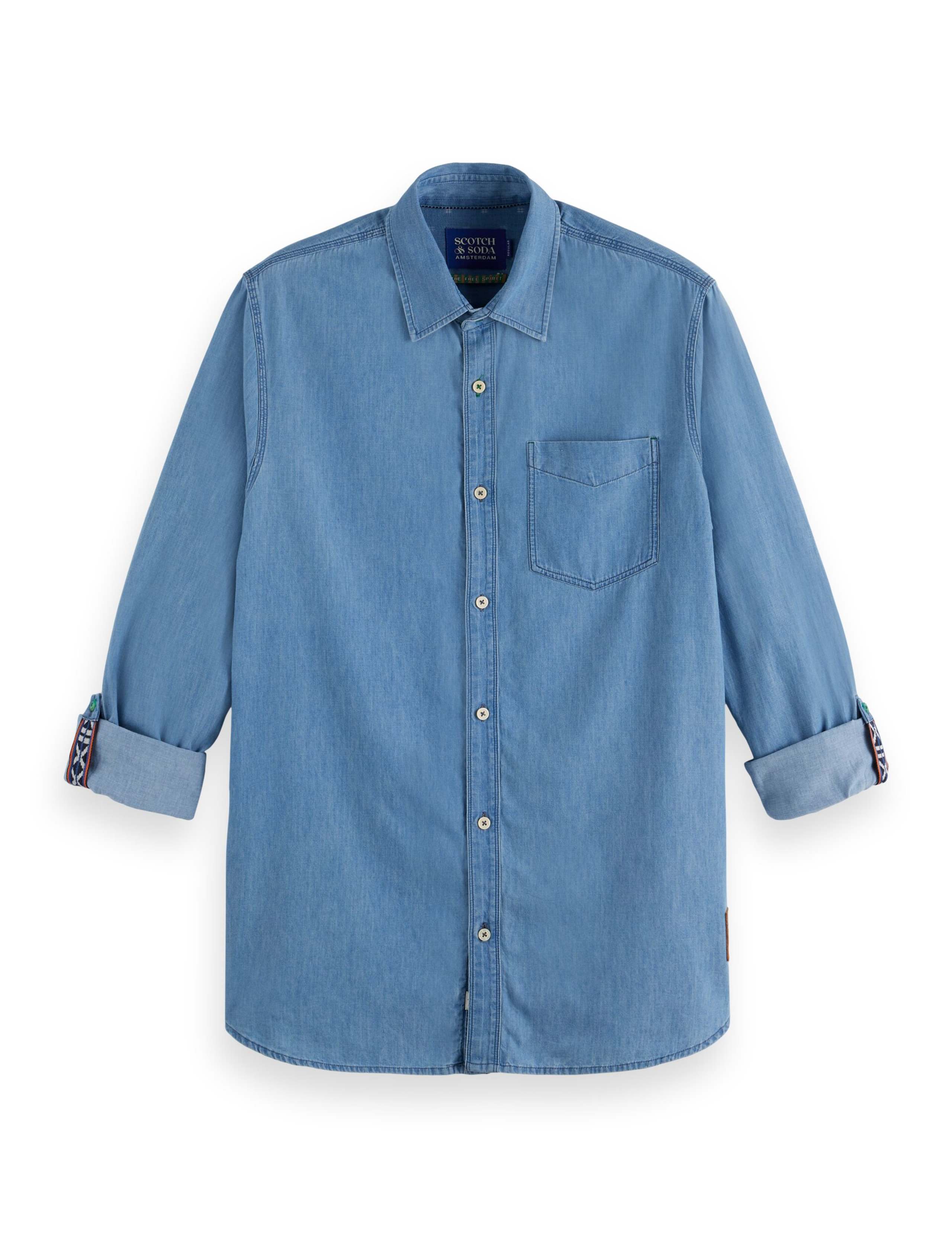 Pure Cotton Denim Shirt 2 of 3