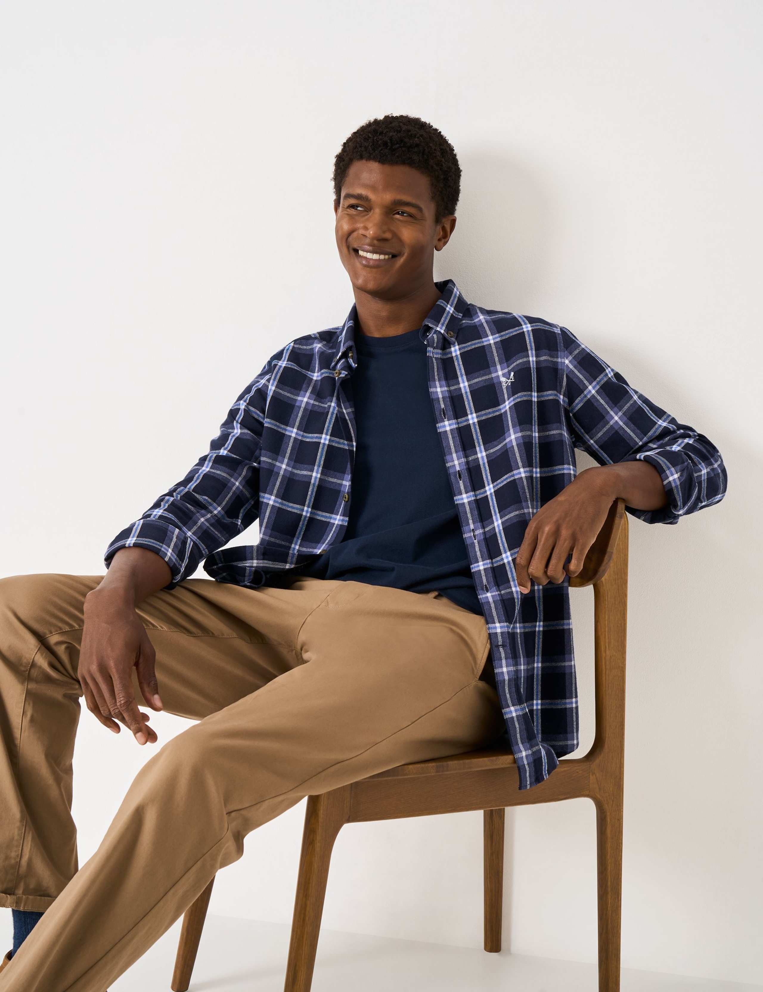 Pure Cotton Check Flannel Shirt 4 of 5