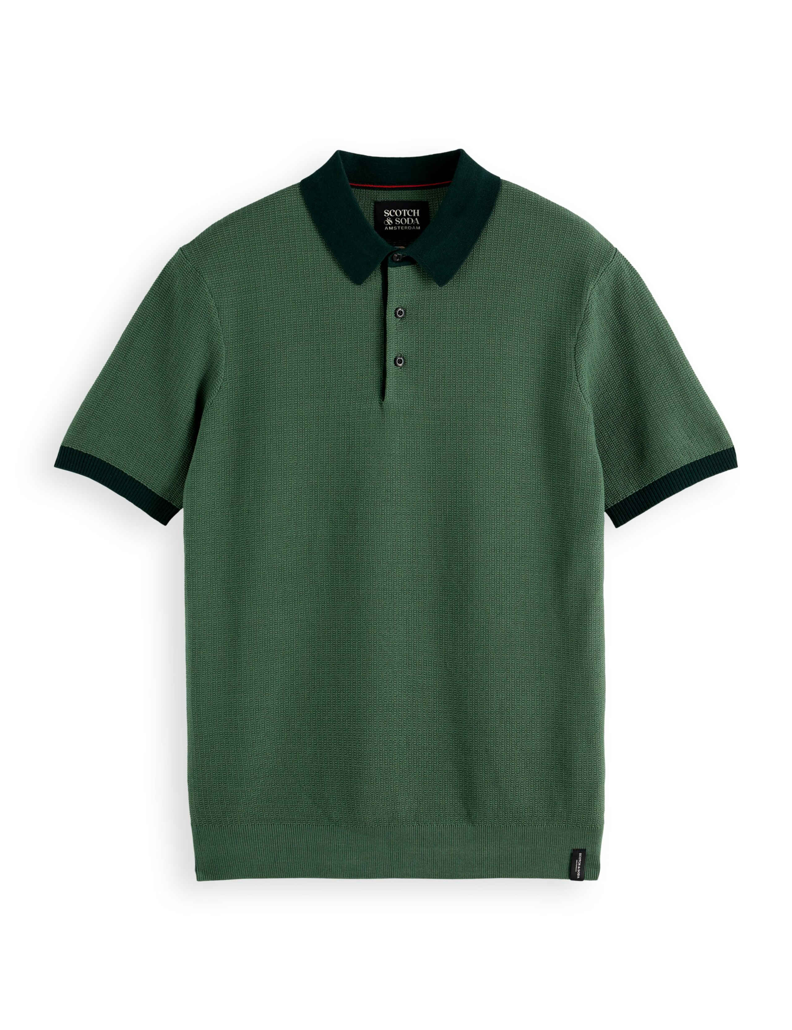Pure Cotton Knitted Polo Shirt 2 of 5