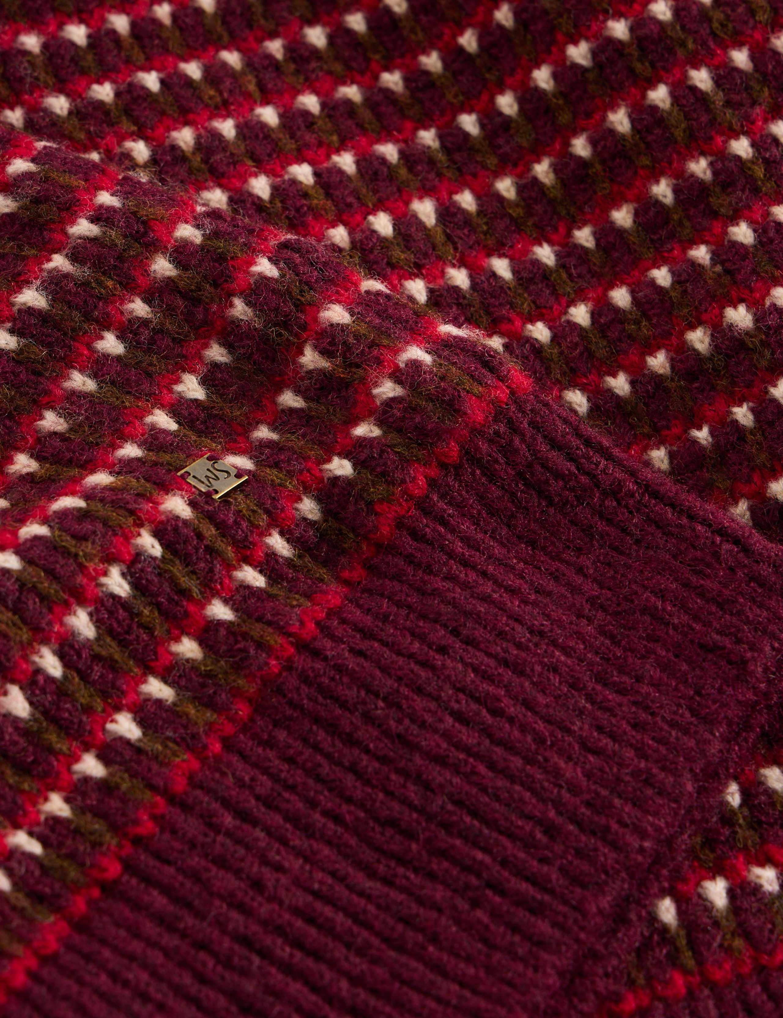Hamilton Striped Crew Neck Jumper with Wool 6 of 6