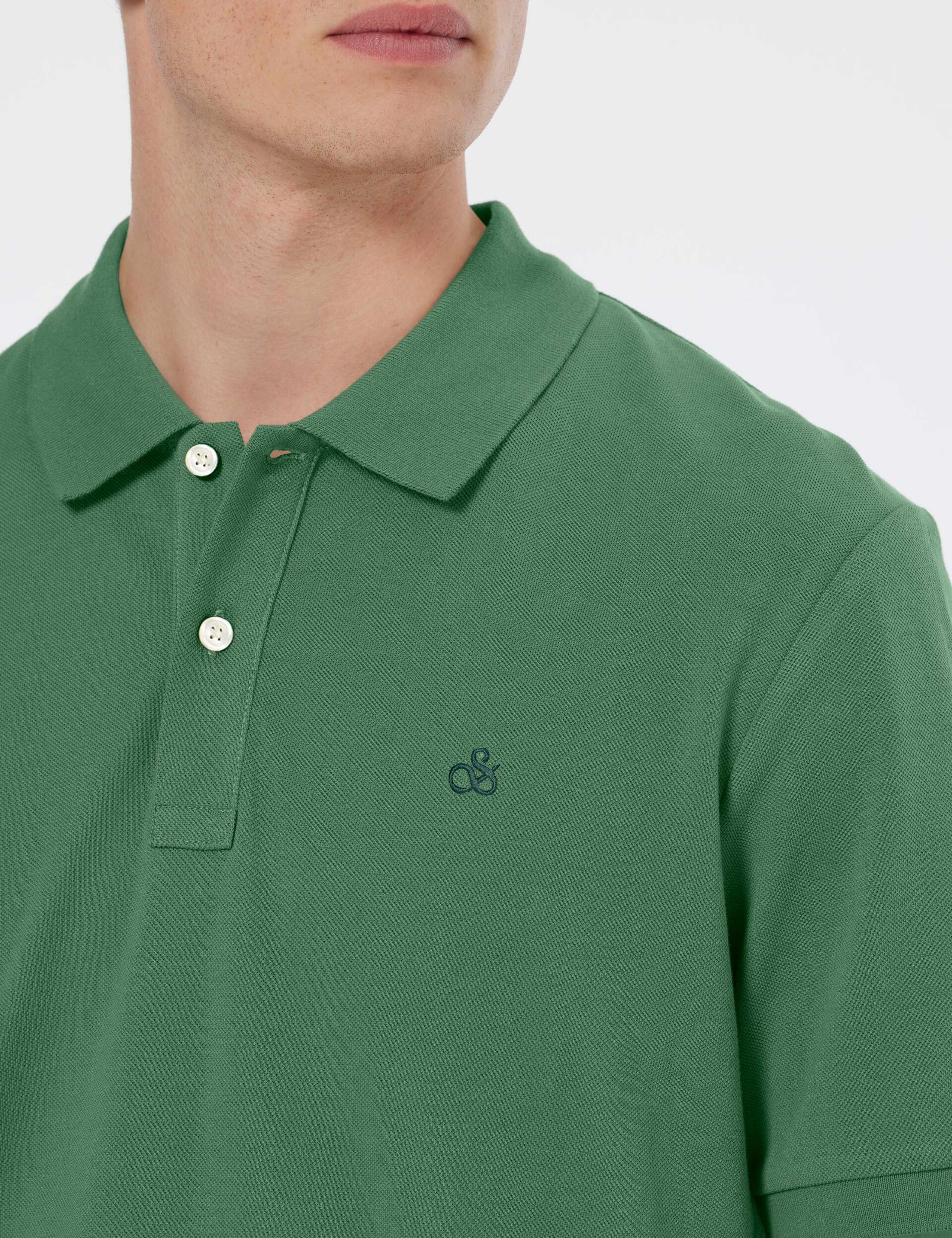 Pure Cotton Piqué Polo Shirt 3 of 5