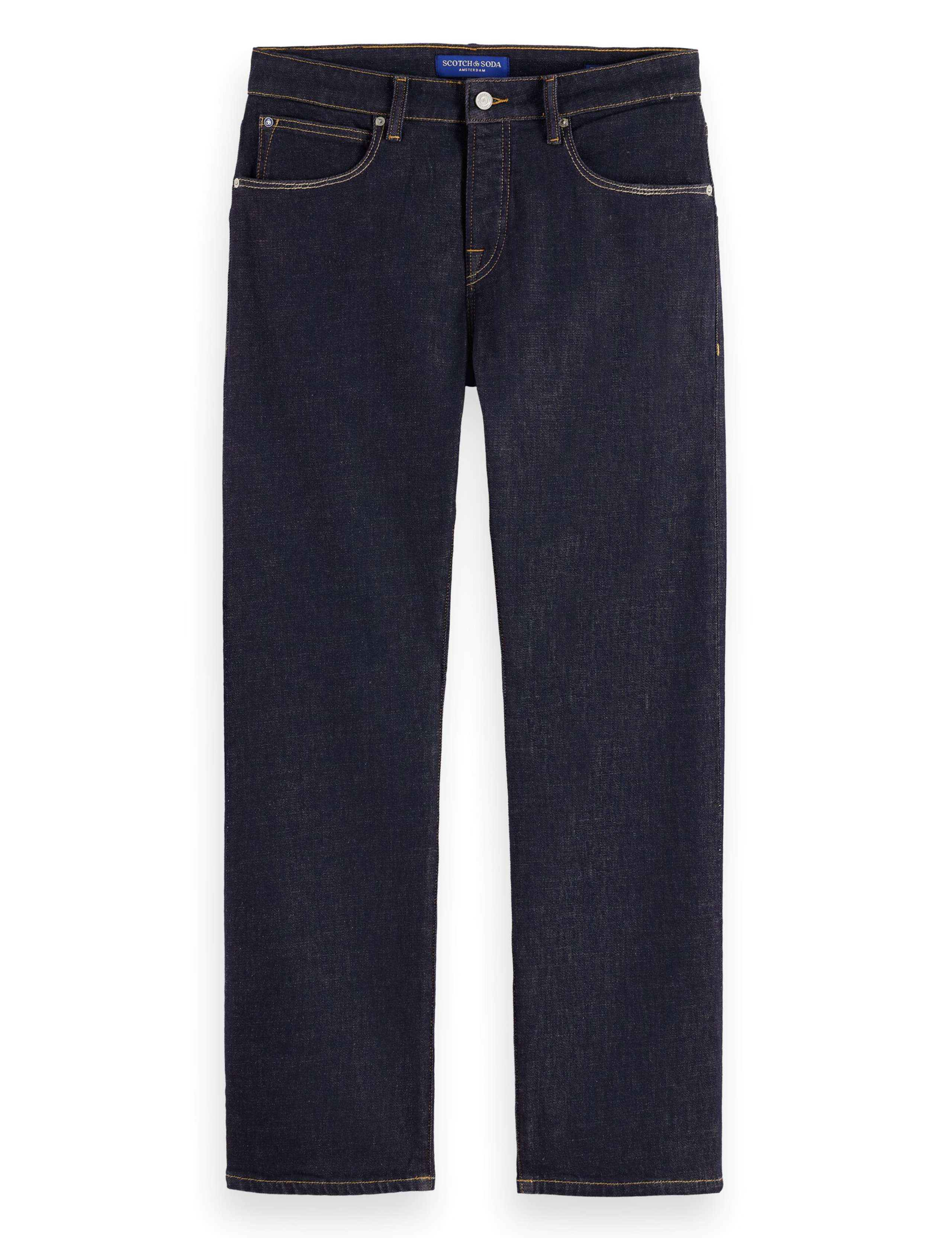 Straight Fit 5 Pocket Stretch Jeans 2 of 6