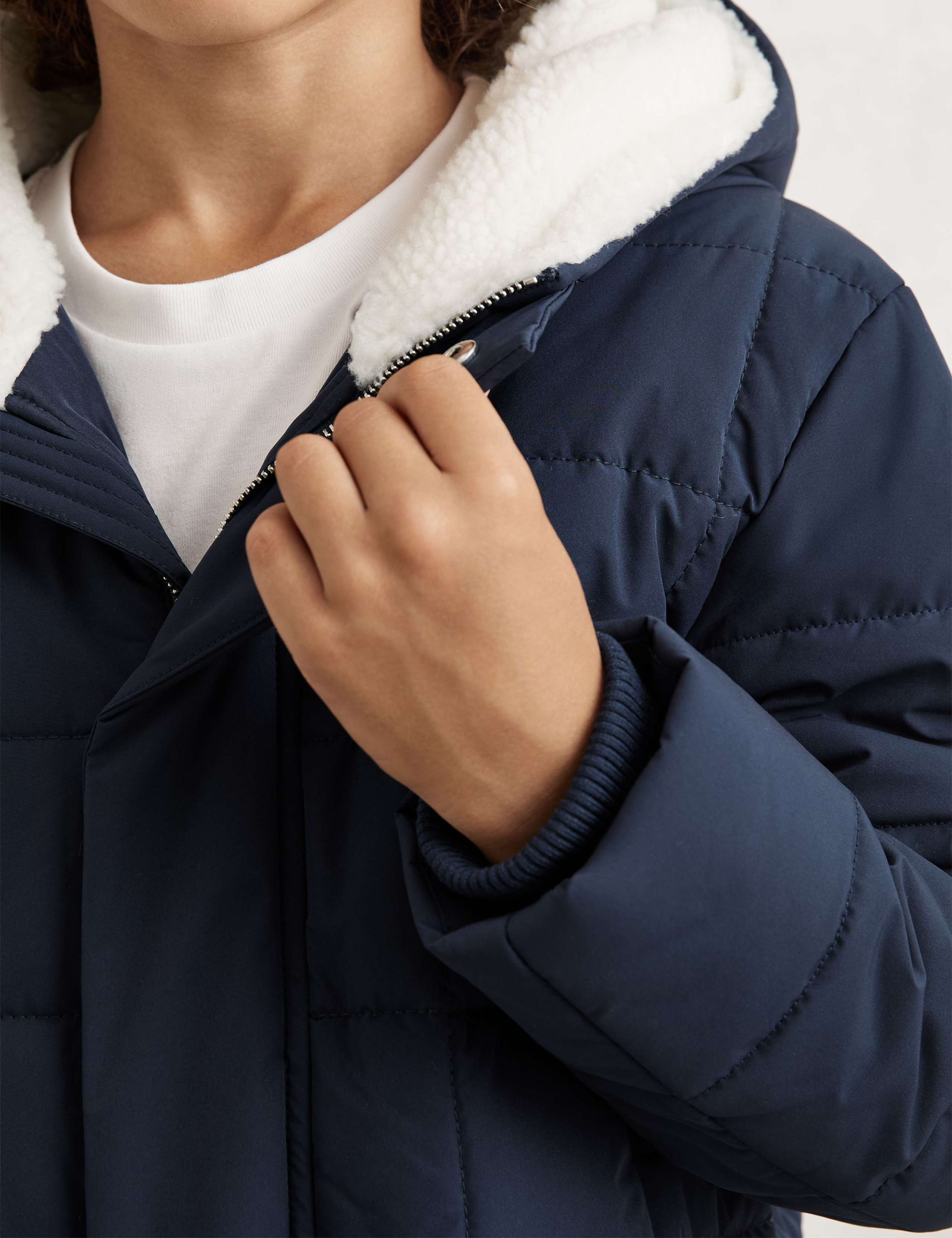 Hooded Quilted Puffer Jacket (3-14 Yrs) 4 of 4