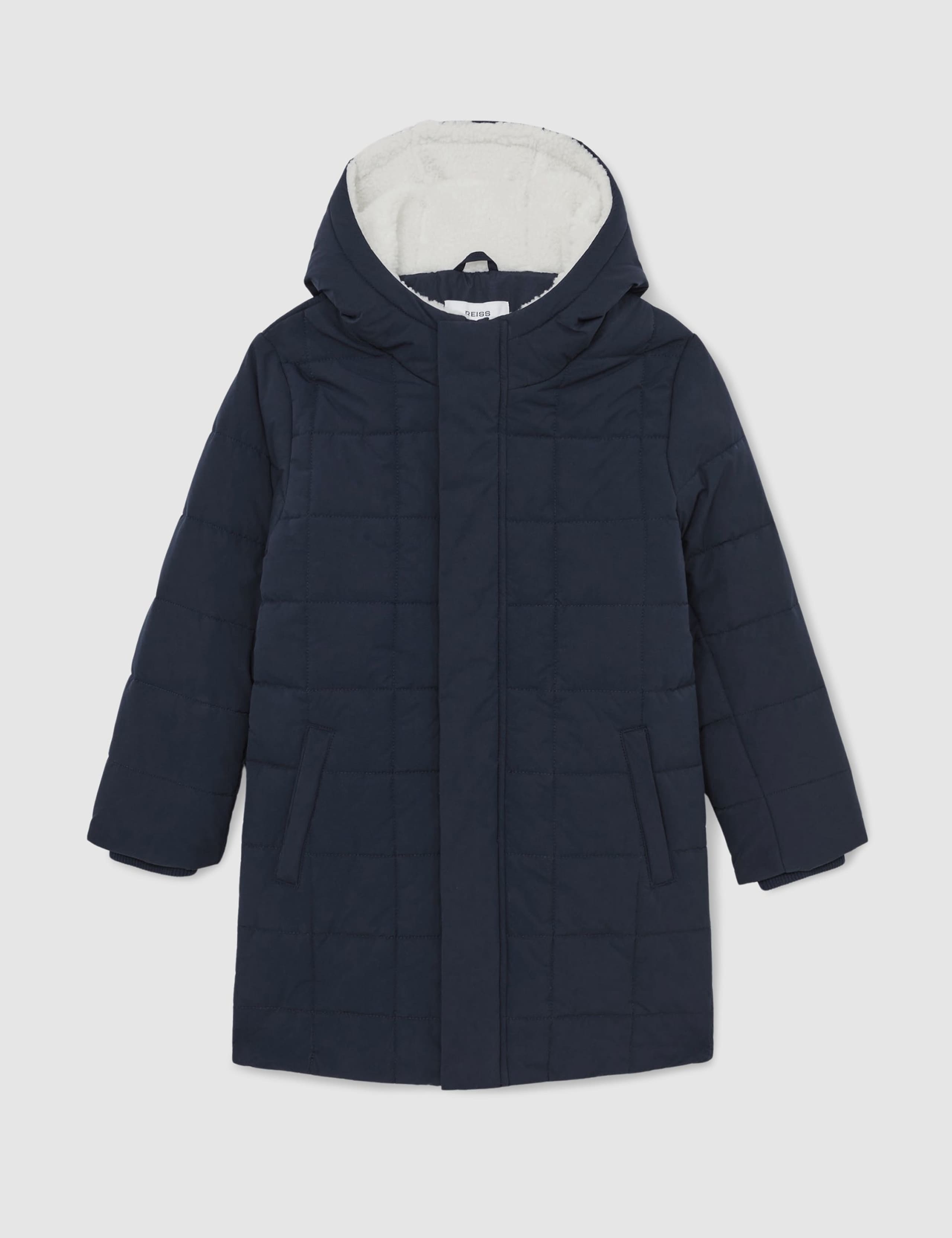 Hooded Quilted Puffer Jacket (3-14 Yrs) 2 of 4