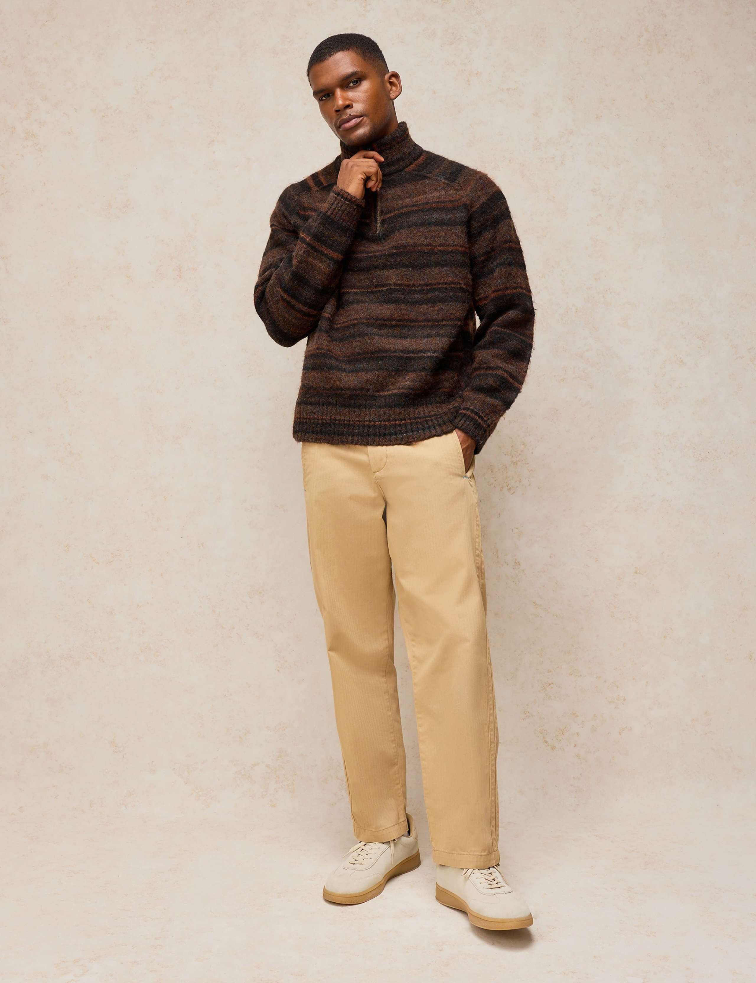 Braemar Ombre Funnel Neck Jumper 4 of 6