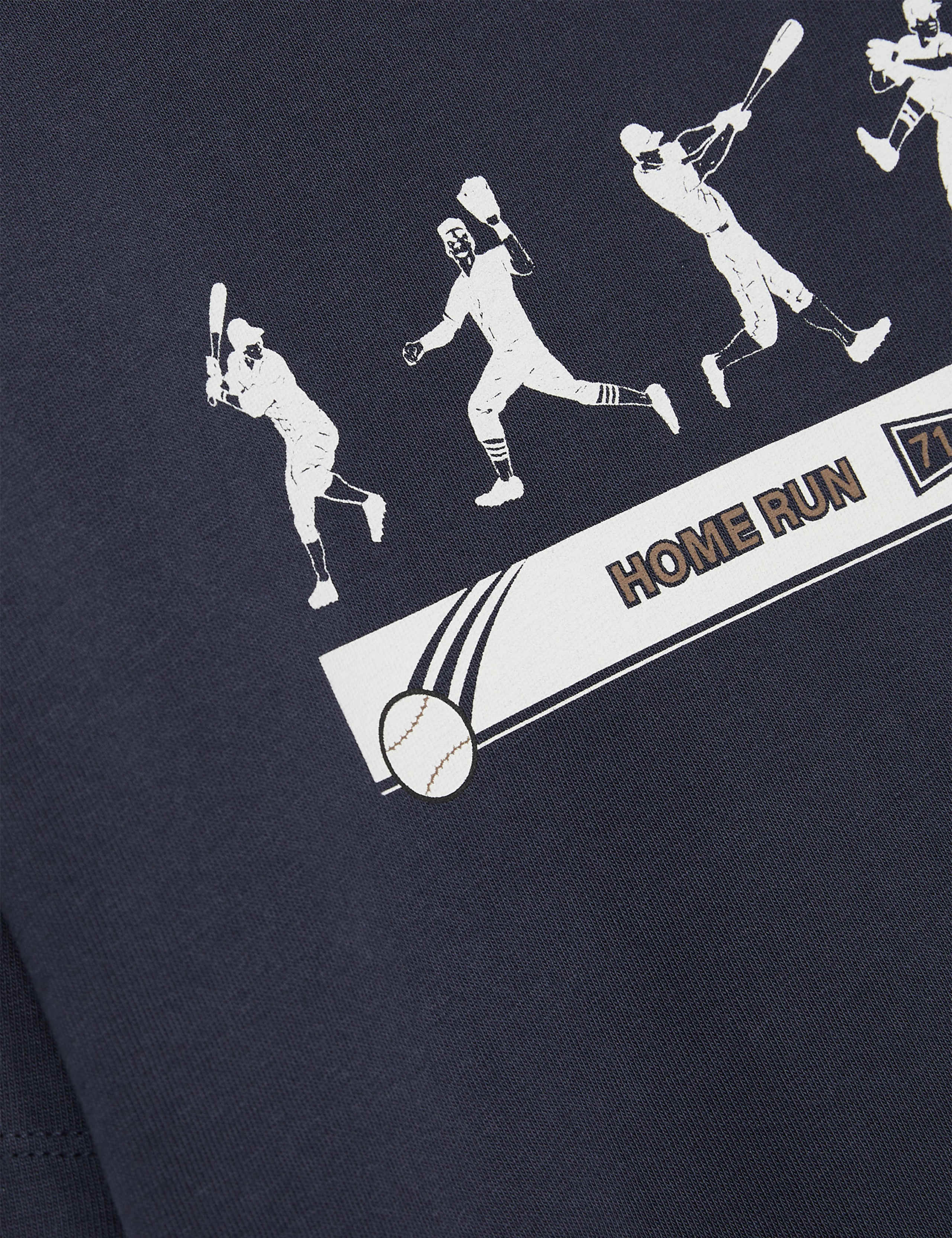 Pure Cotton Baseball Oversized T-Shirt (3-14 Yrs) 4 of 4