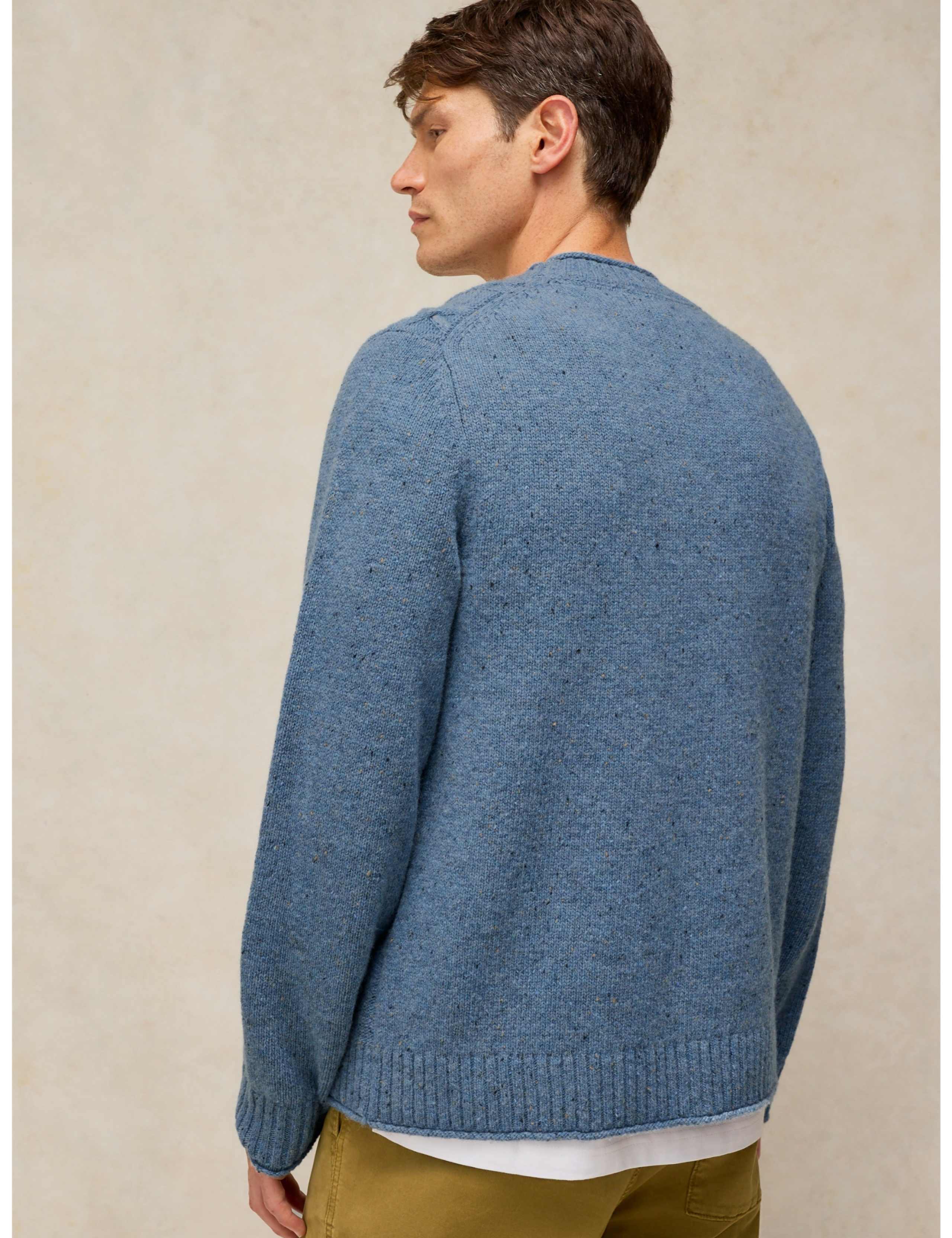 Berkley Wool Rich Cable Crew Neck Jumper 3 of 6