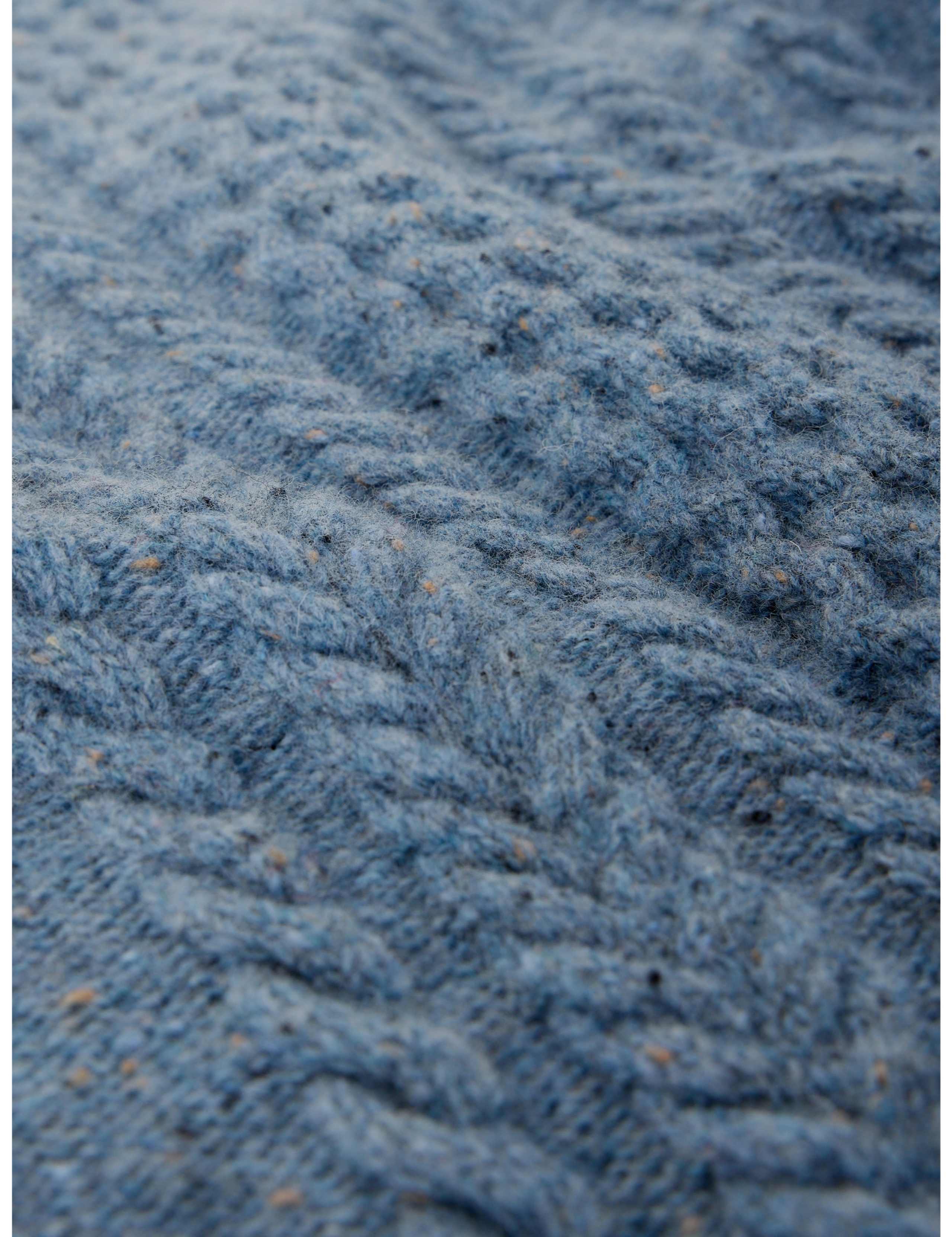 Berkley Wool Rich Cable Crew Neck Jumper 6 of 6