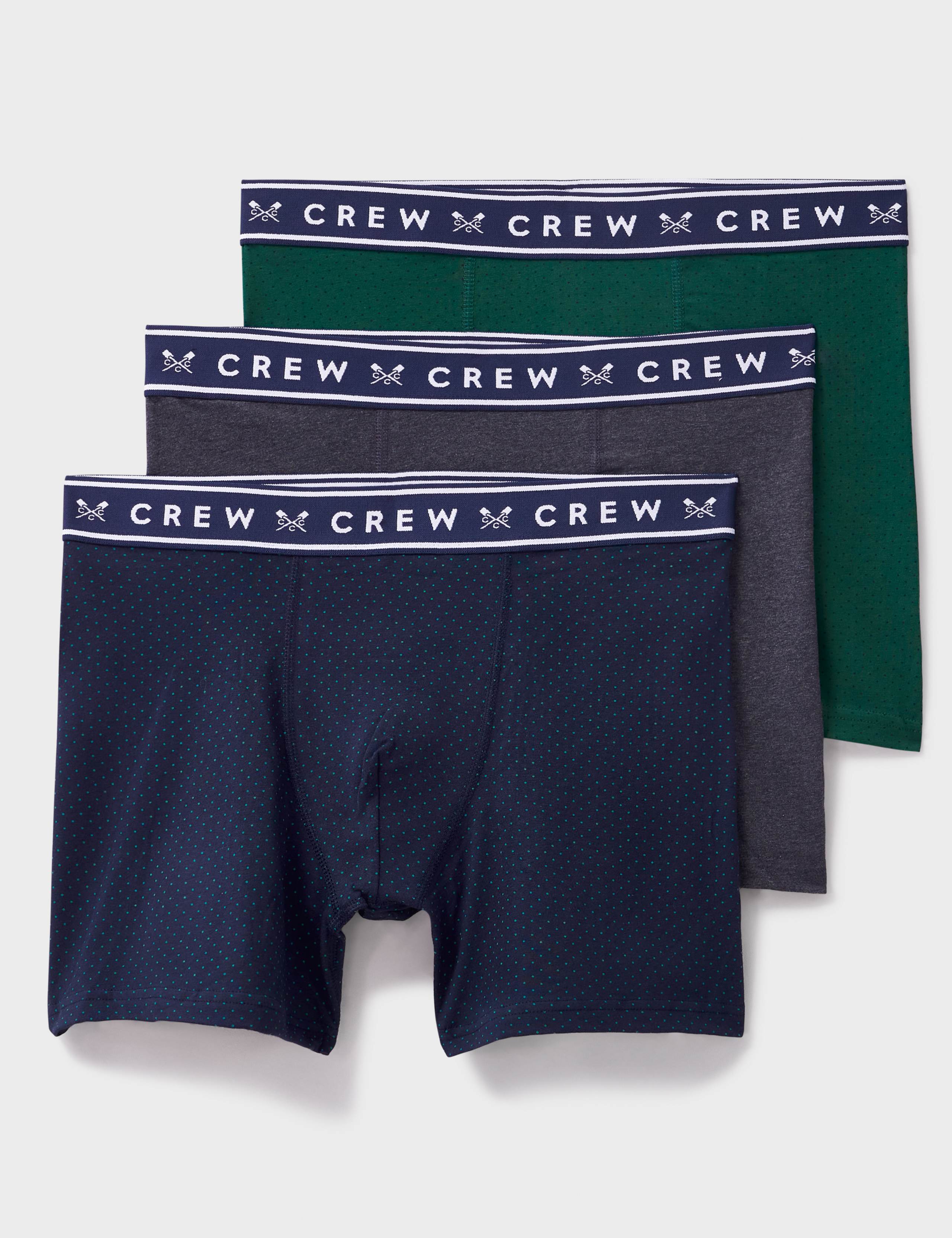 3pk Cotton Rich Jersey Boxers 1 of 2