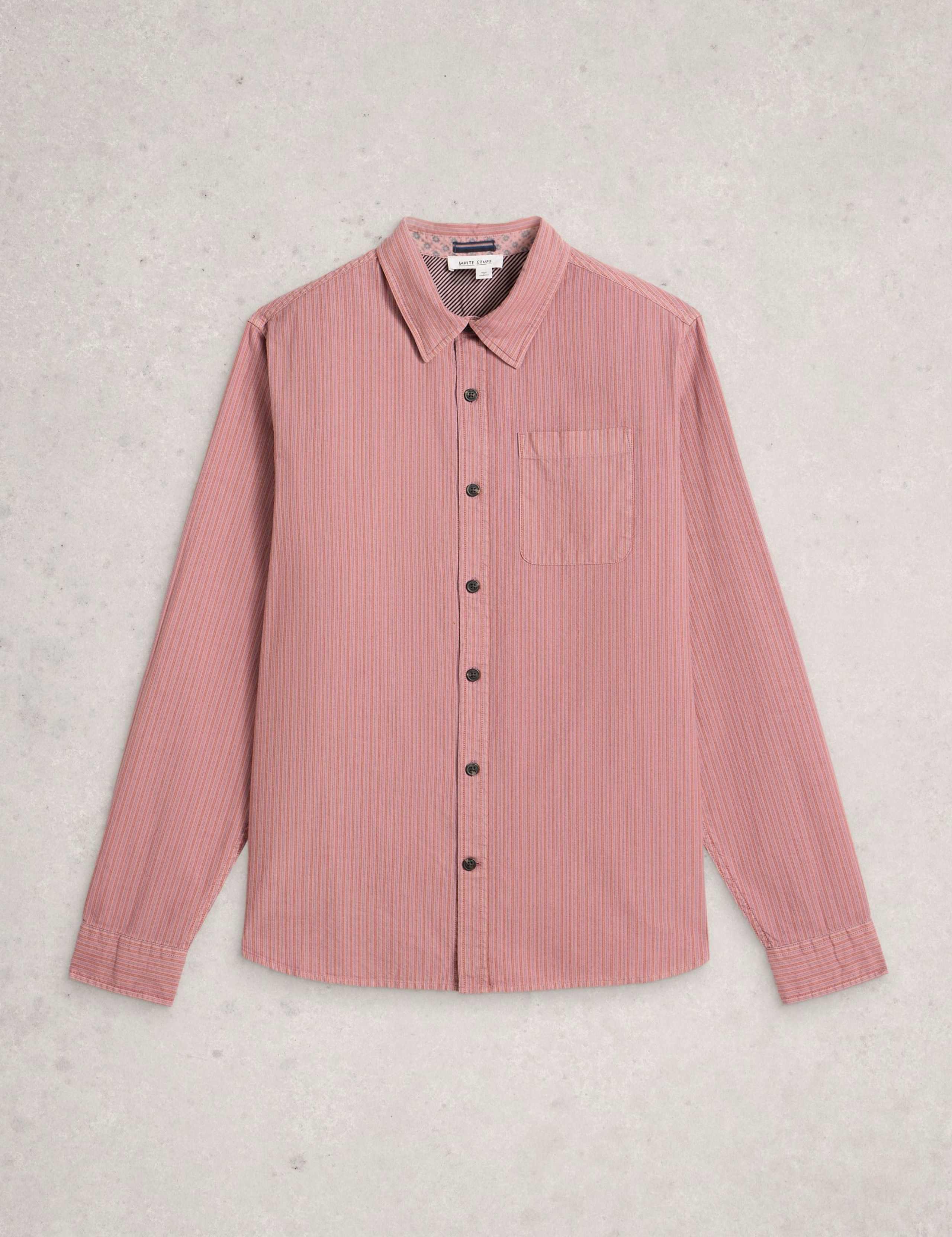 Regular Fit Pure Cotton Striped Shirt 2 of 6