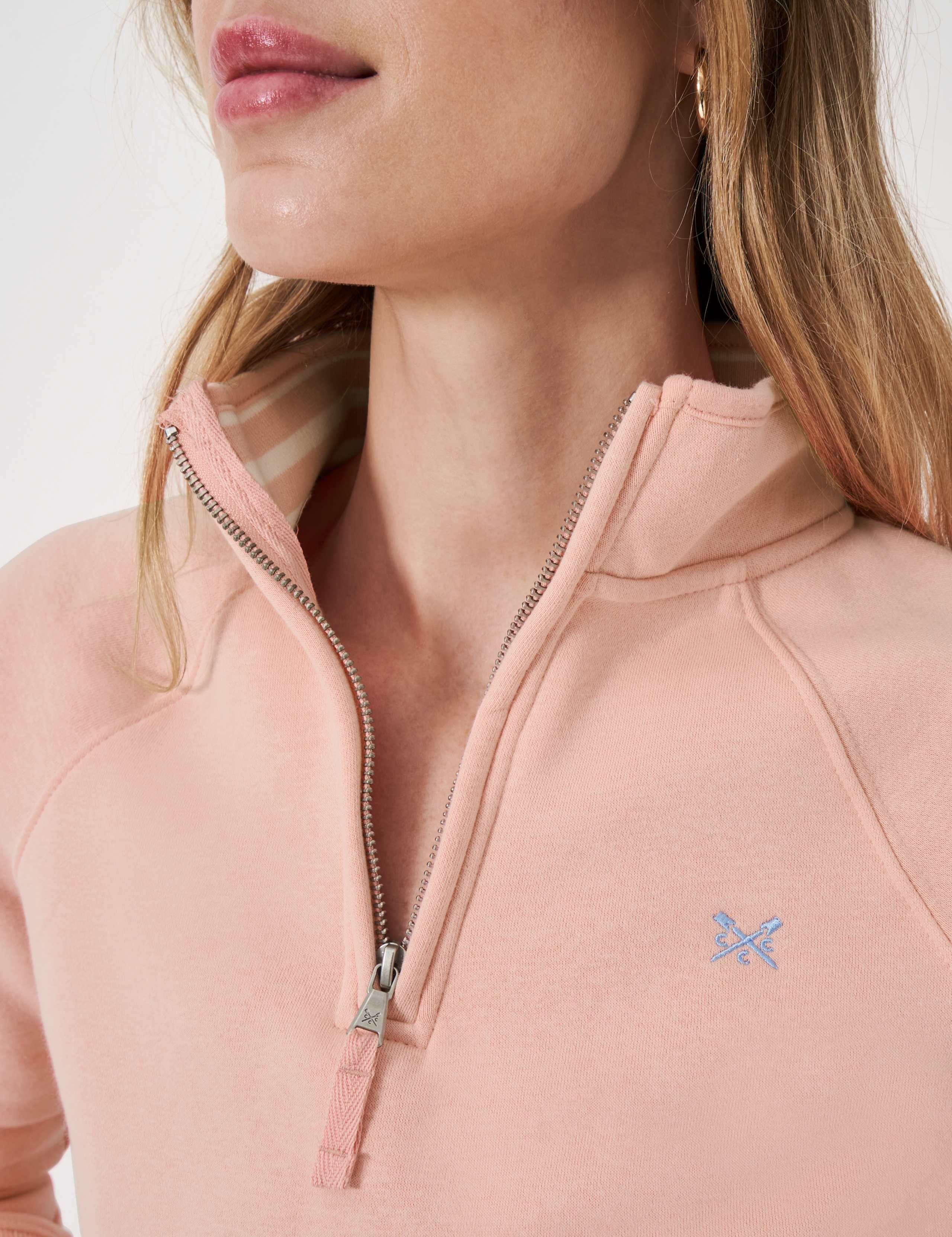 Cotton Rich Half-Zip Sweatshirt 3 of 5