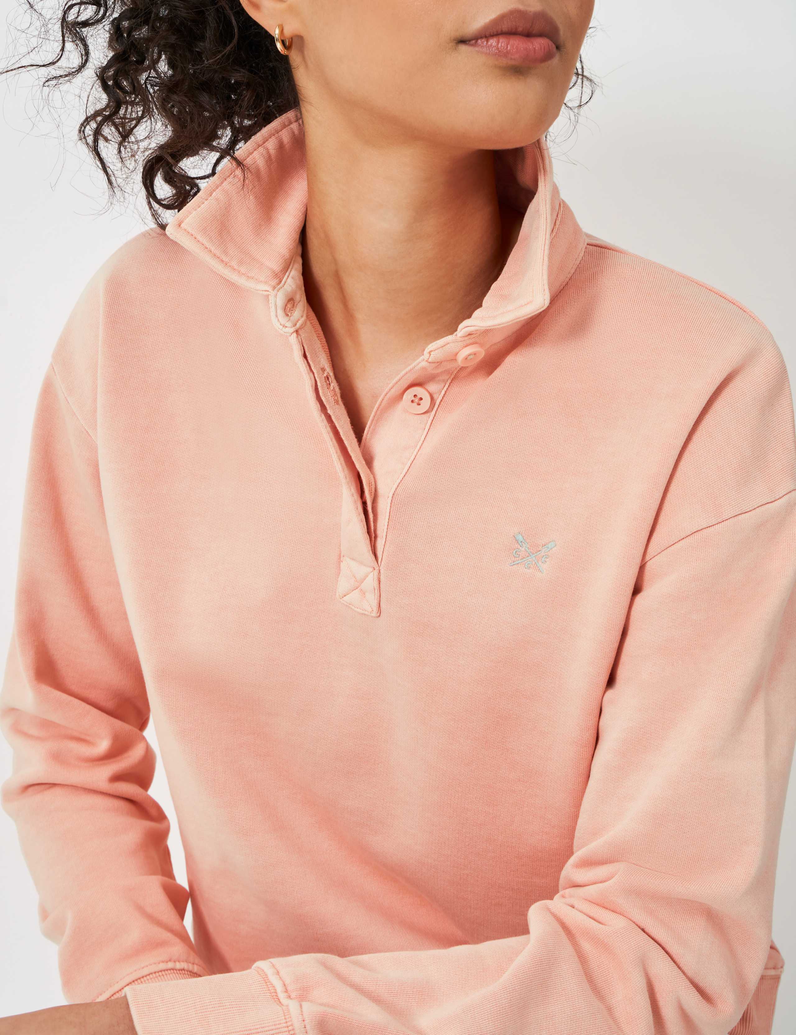 Pure Cotton Rugby Sweatshirt 3 of 5