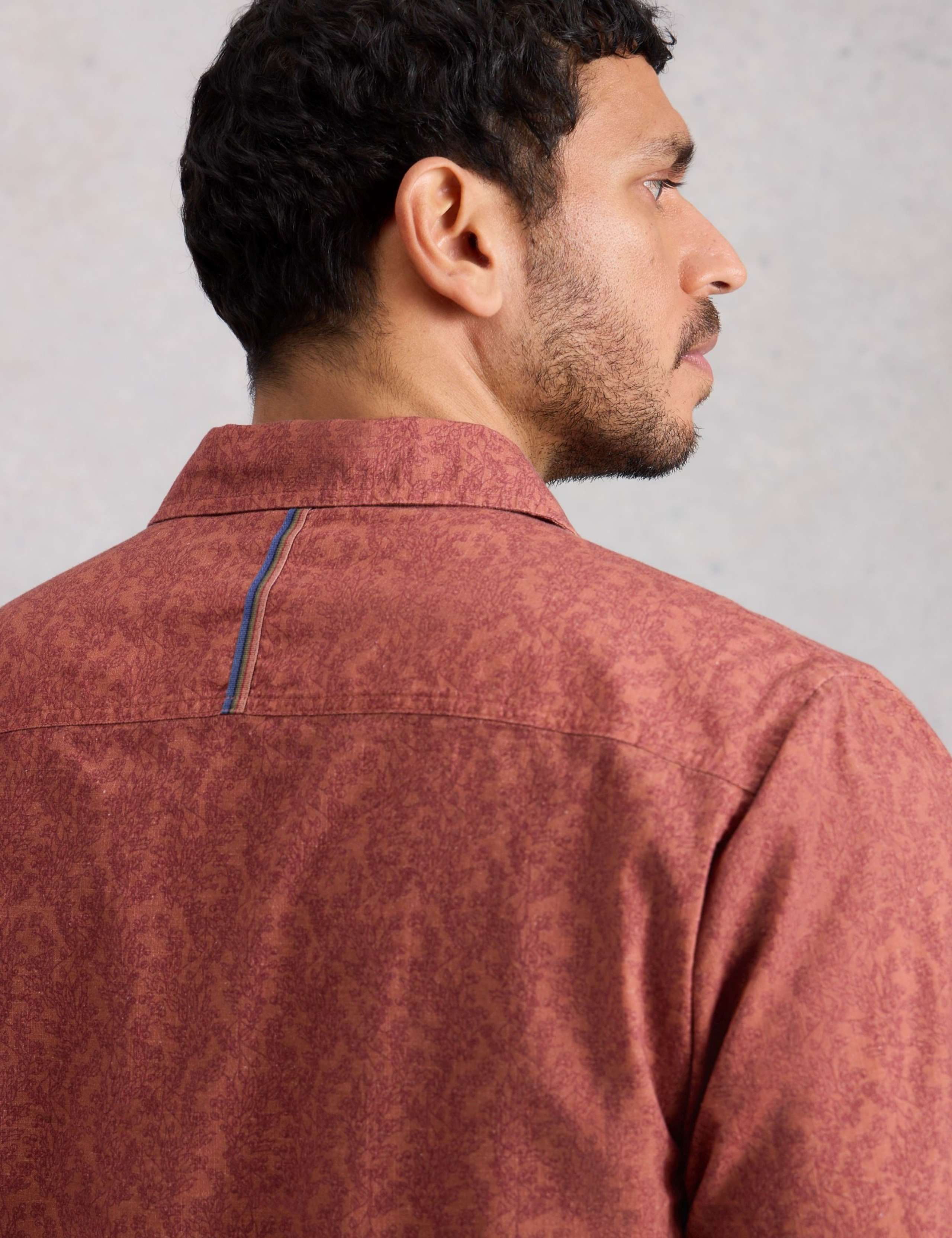 Pure Cotton Vine Print Shirt 4 of 6