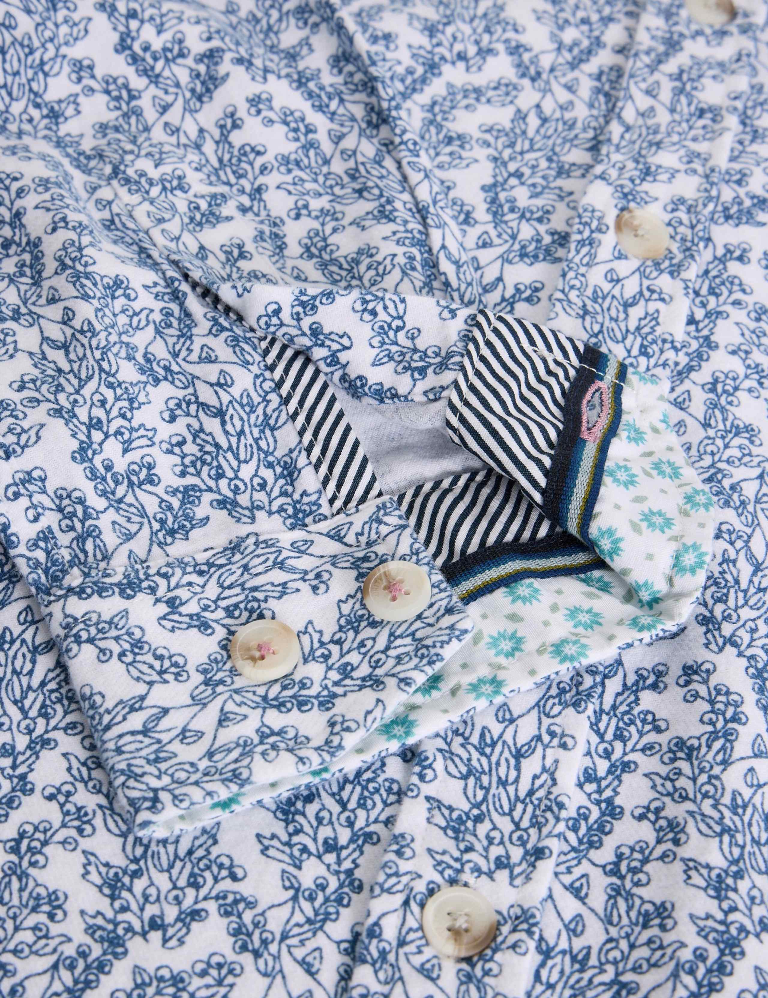 Pure Cotton Vine Print Shirt 3 of 6