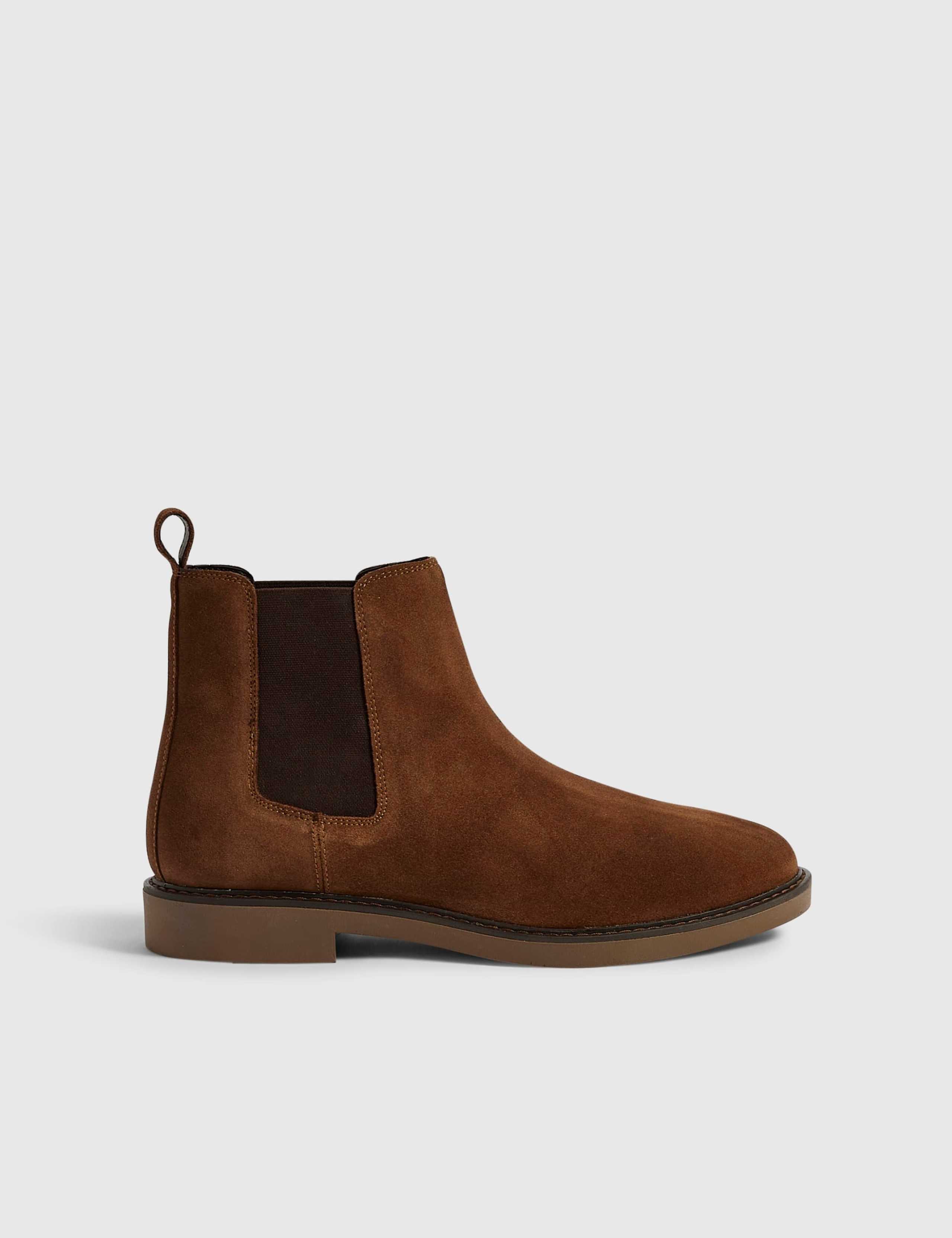 Faux Suede Chelsea Boots 1 of 5