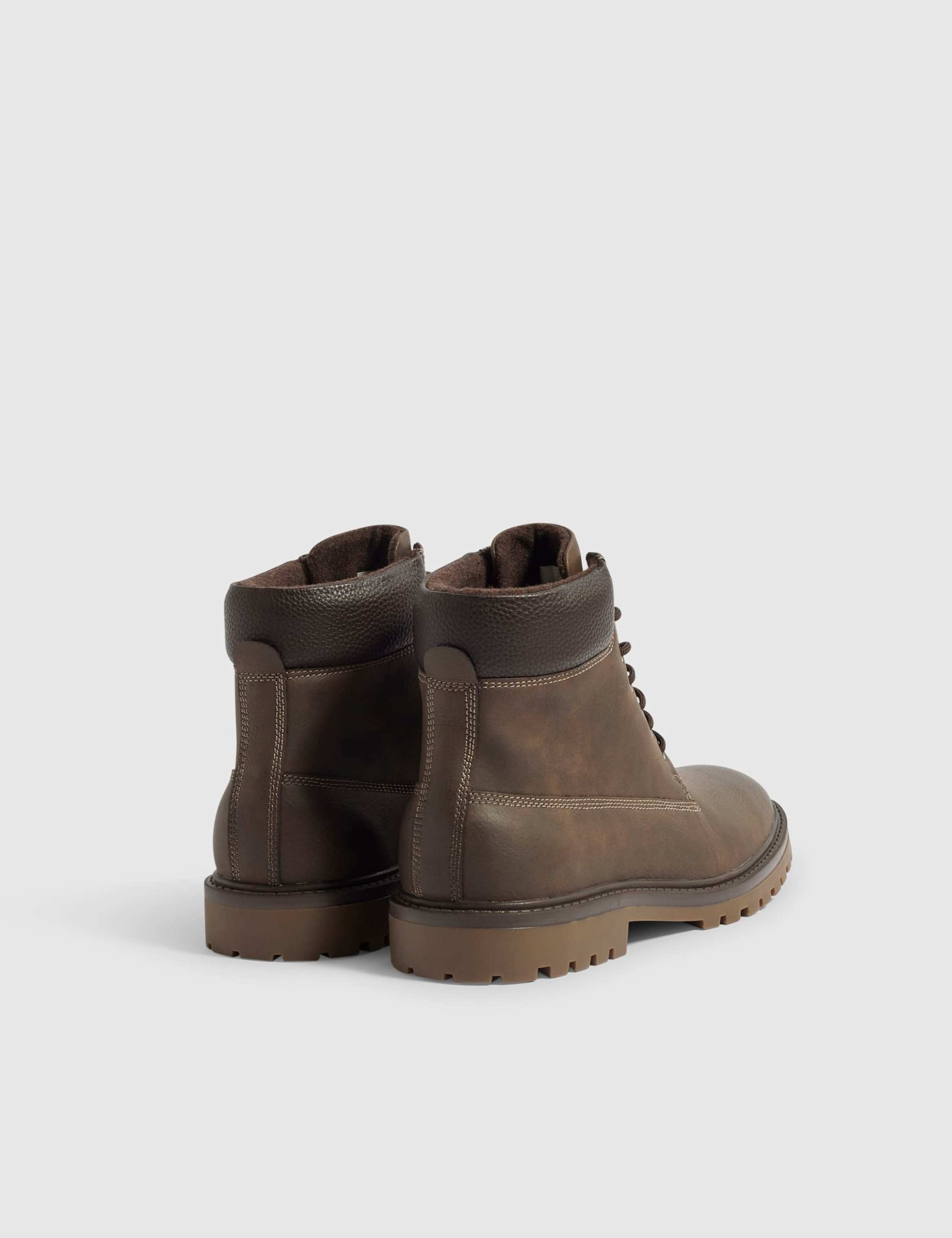 Padded Collar Lace Up Chukka Boots 3 of 5
