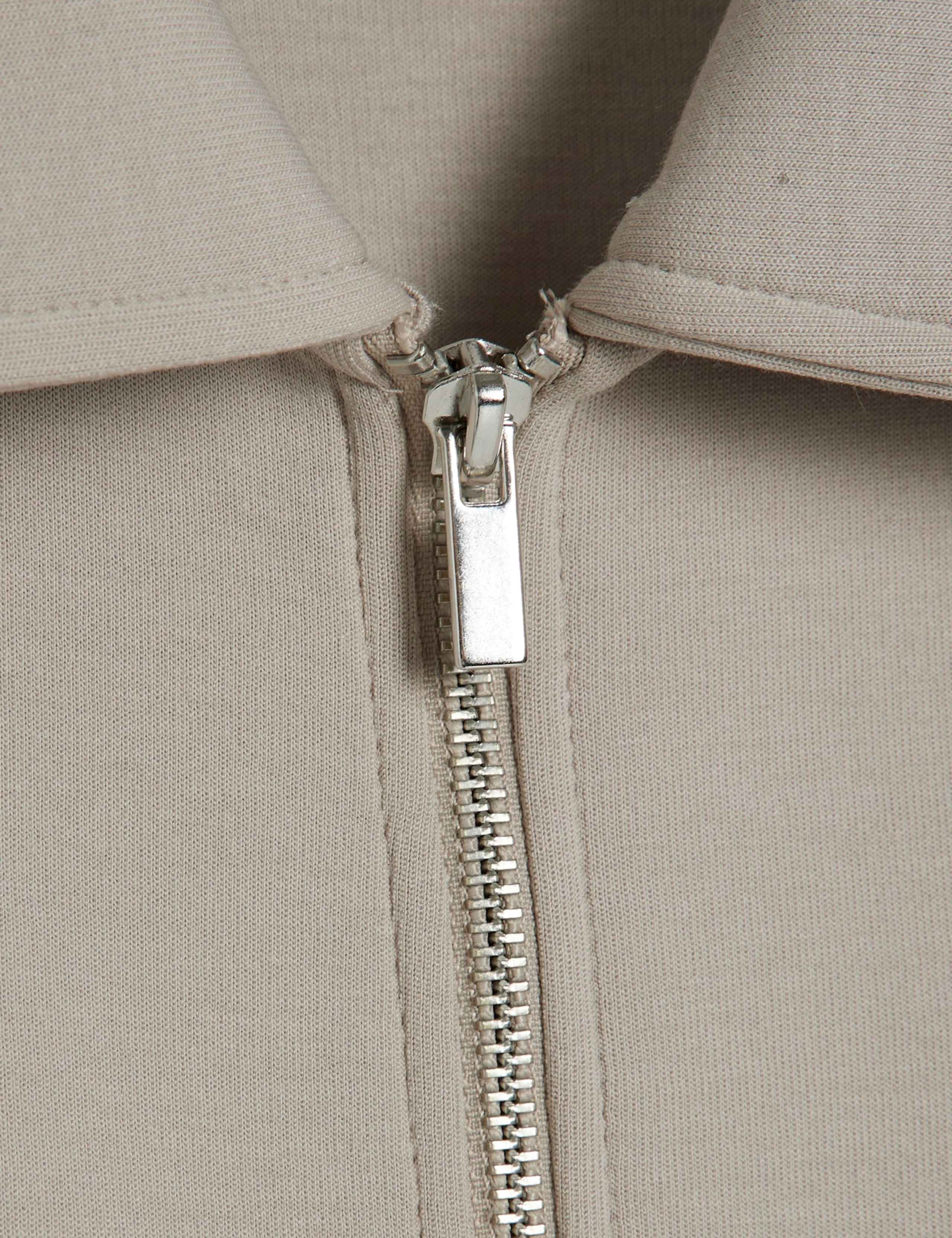 Cotton Blend Technical Harrington Jacket 5 of 6