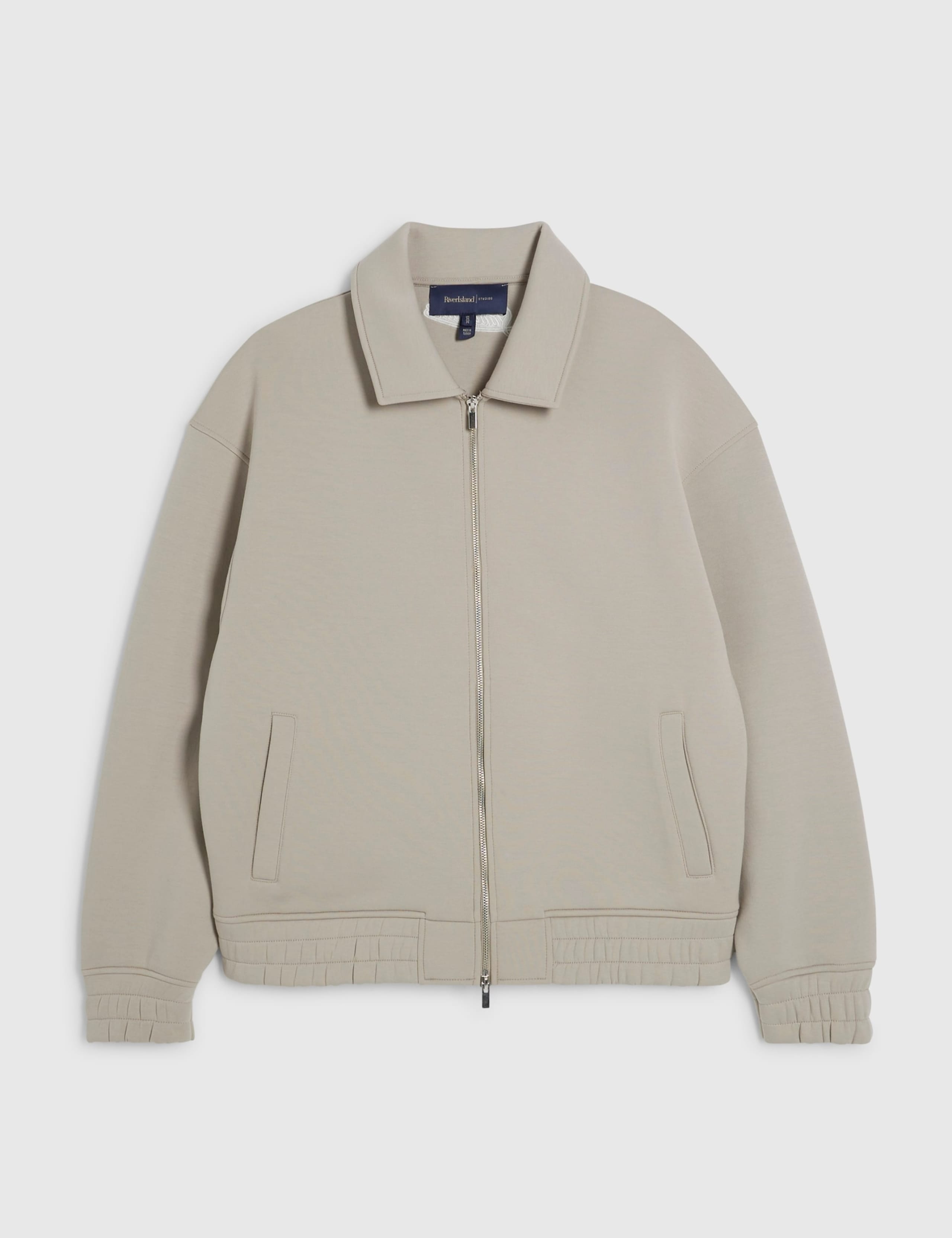Cotton Blend Technical Harrington Jacket 6 of 6