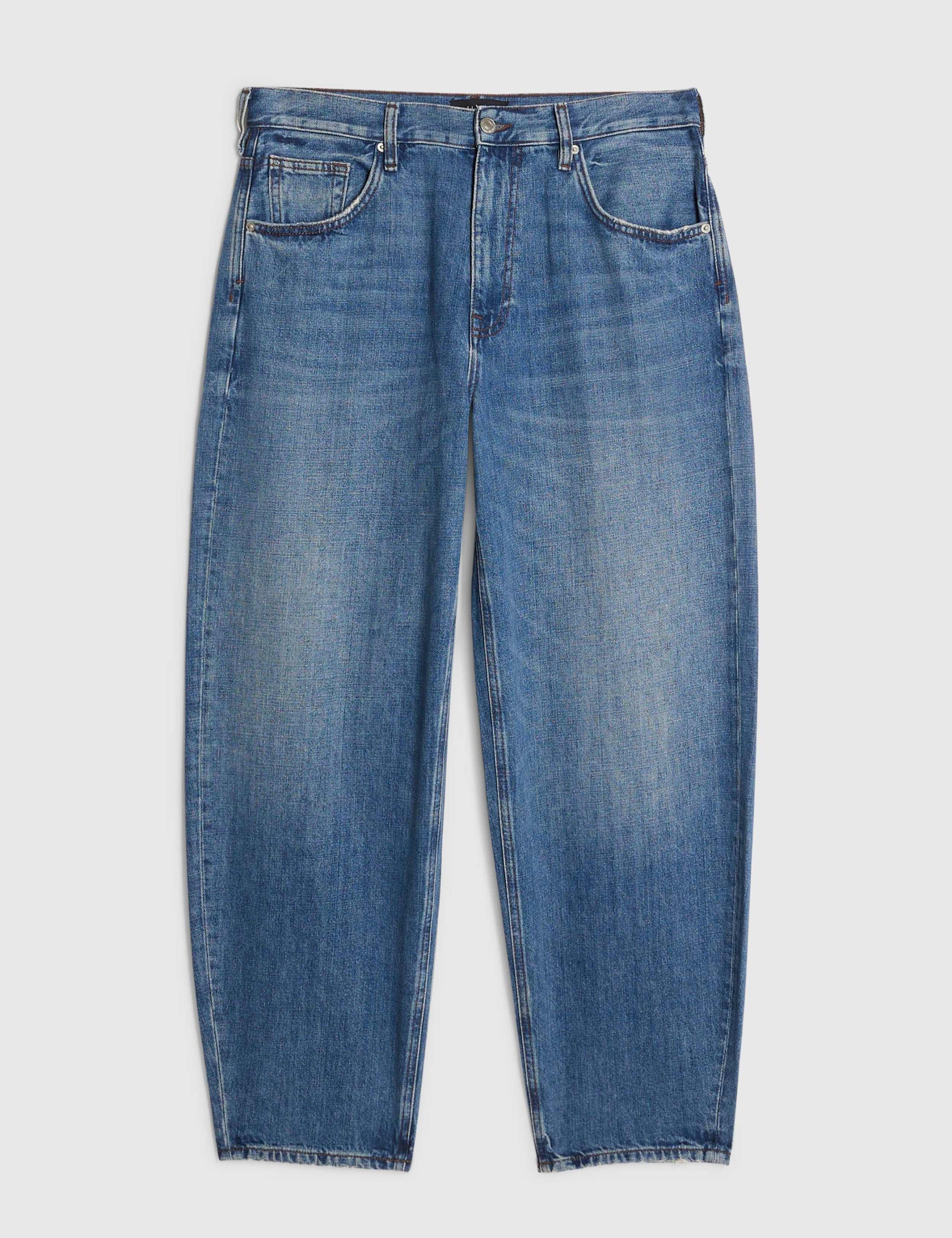 Pure Cotton Barrel Jeans 6 of 6