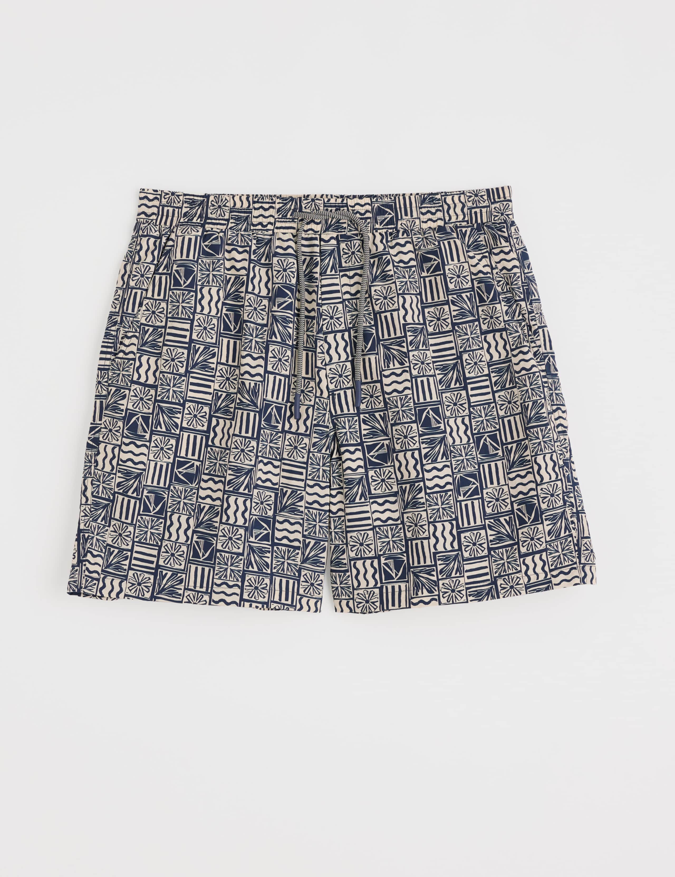 Pocketed Printed Swim Shorts 2 of 5