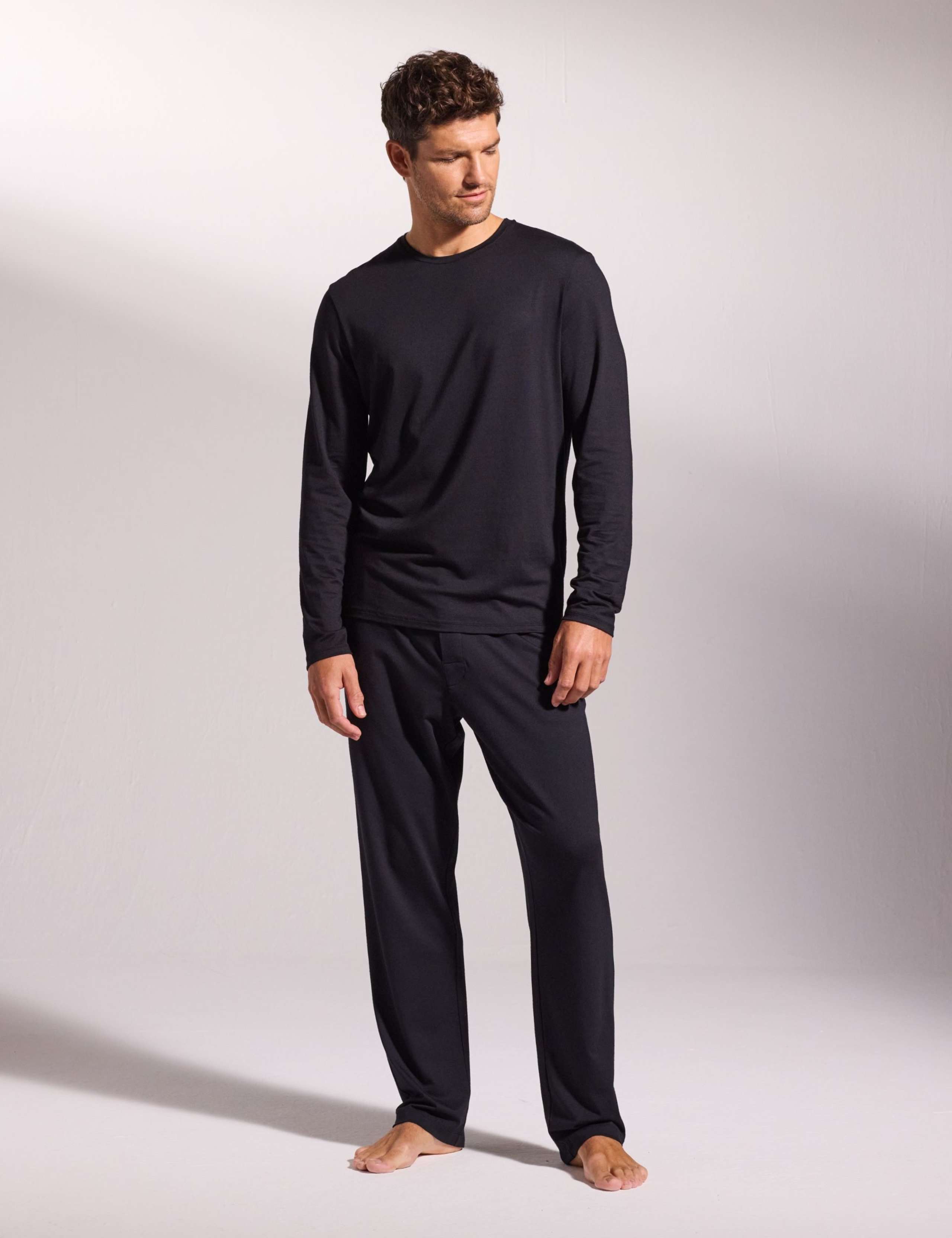 Premium Cotton Modal Pyjama Bottoms 3 of 3