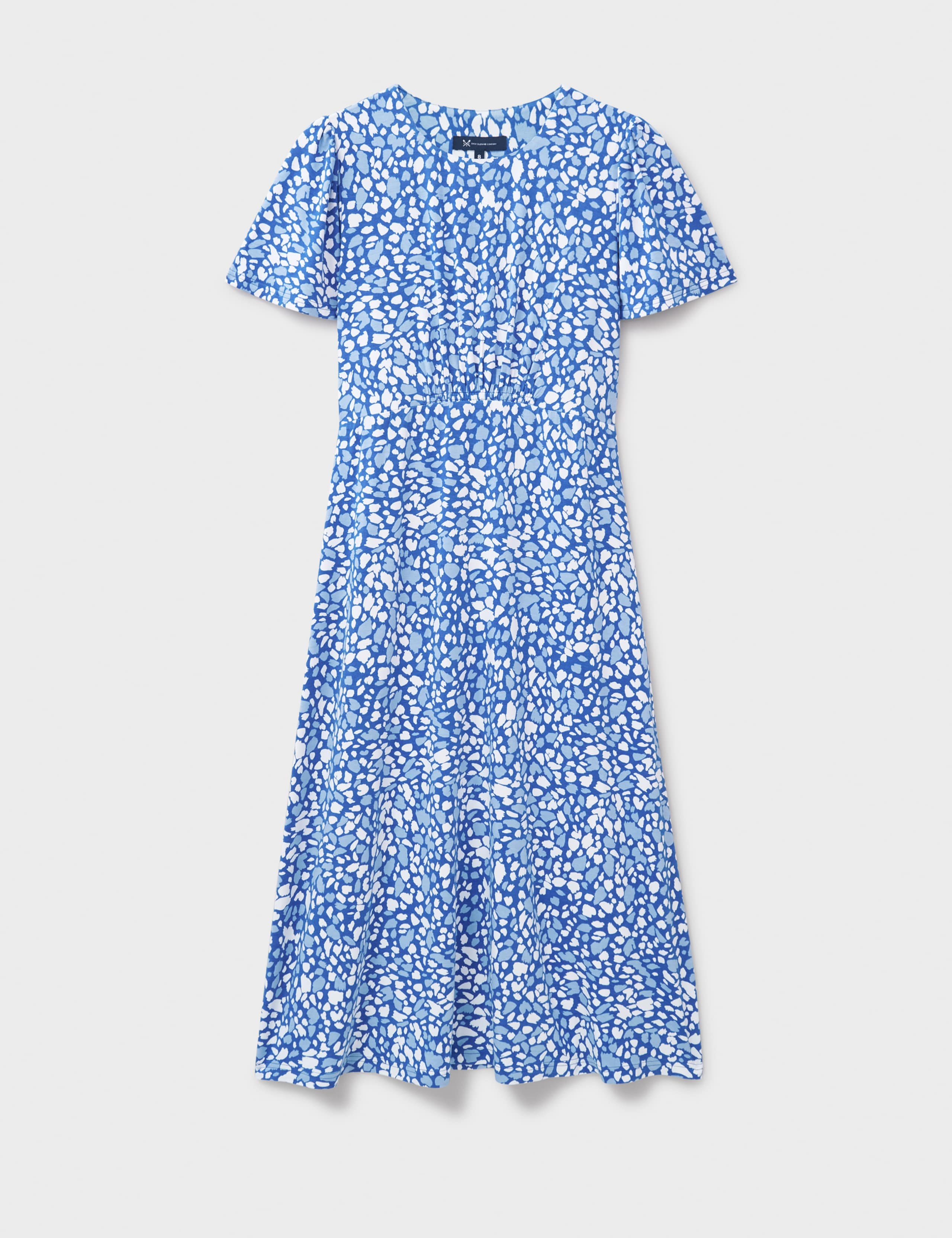 Jersey Floral Knee Length Tea Dress 2 of 5