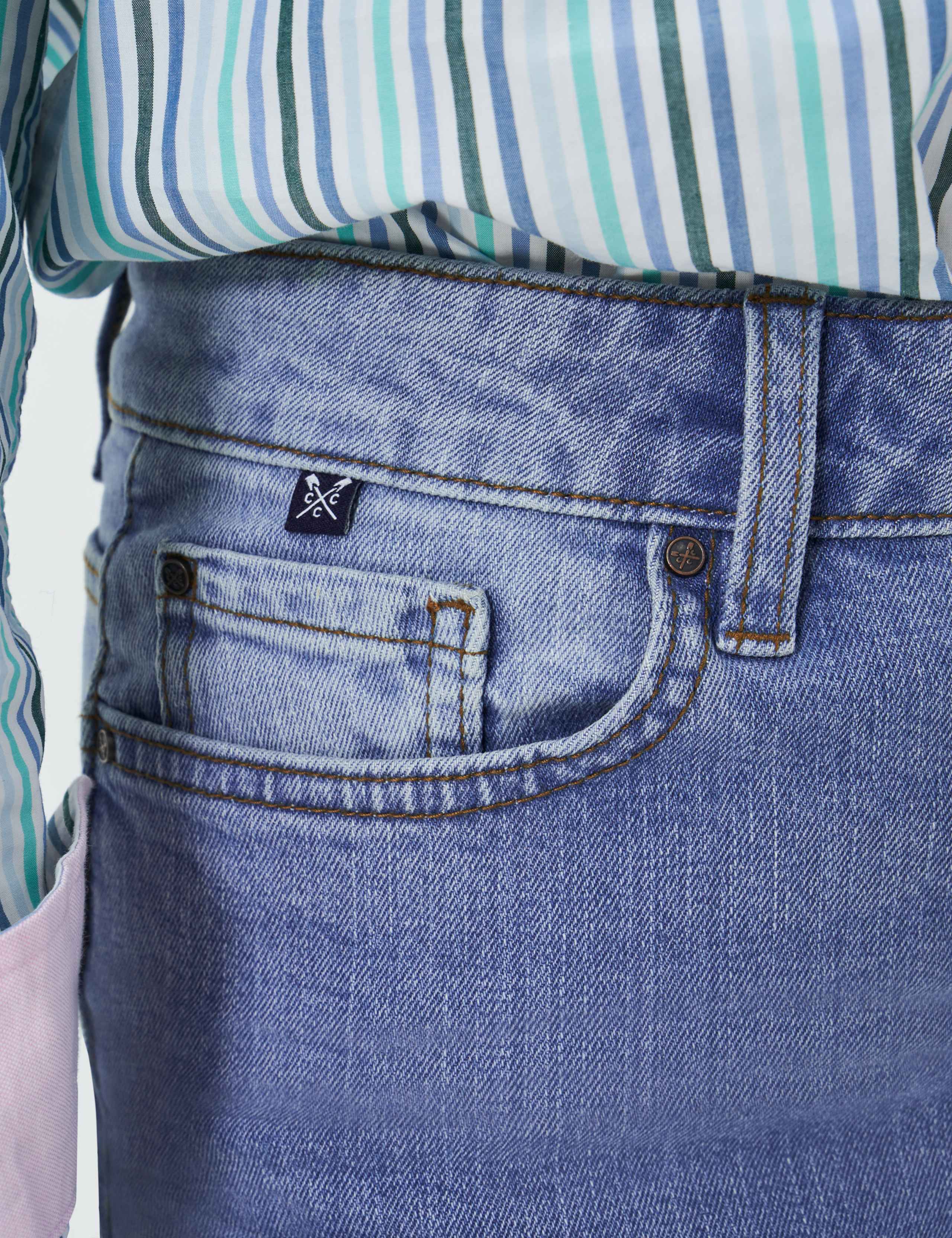 Relaxed High Waisted Cropped Jeans 5 of 5