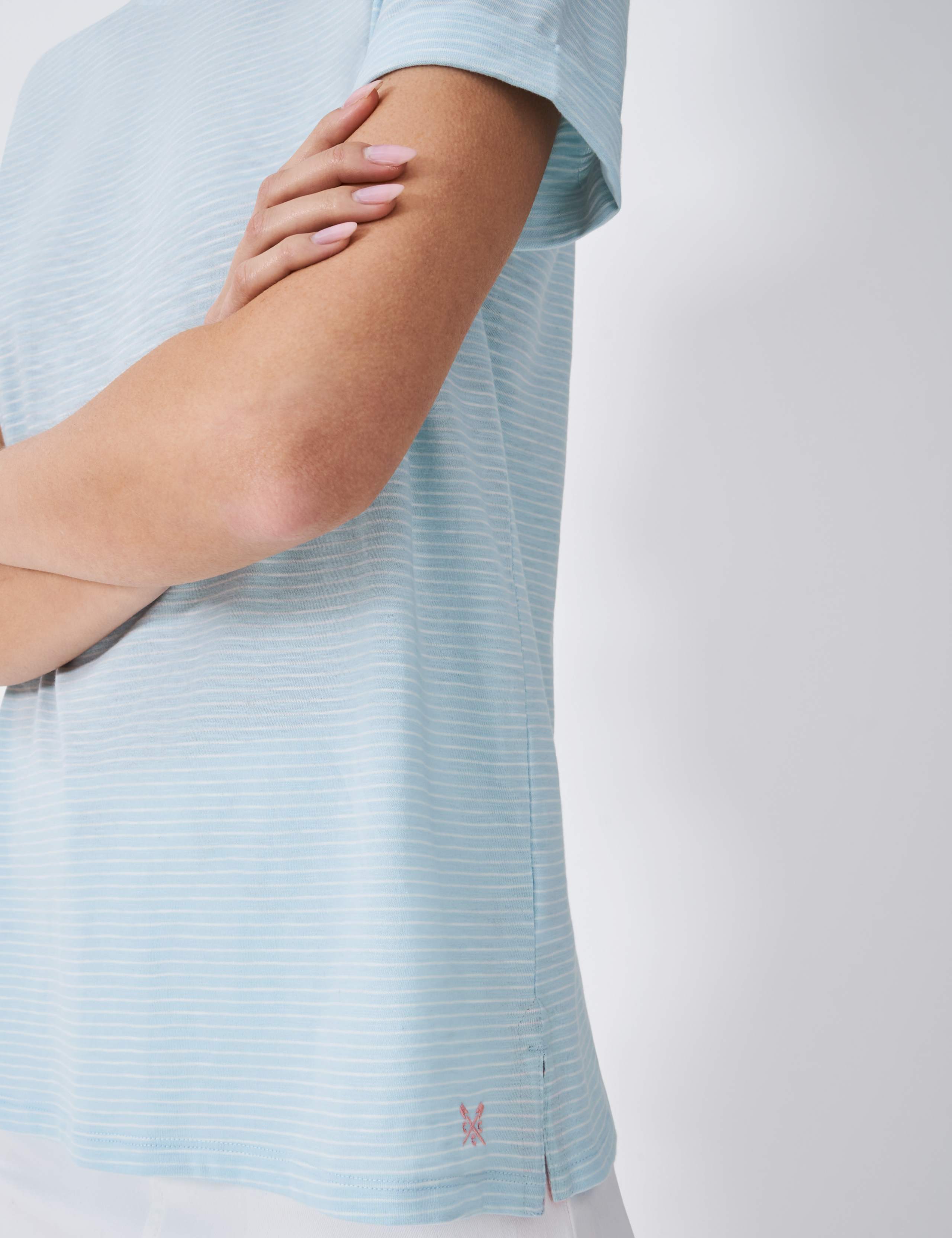 Pure Cotton Striped T-Shirt 5 of 5