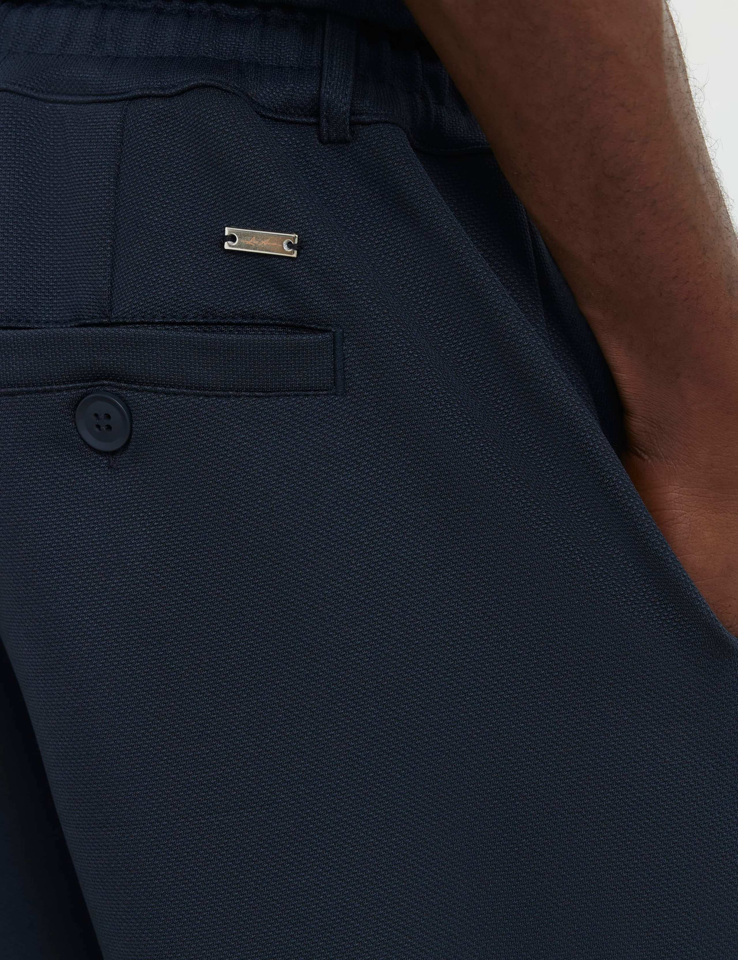 Pique Fixed Waist Slim Fit Joggers 4 of 6