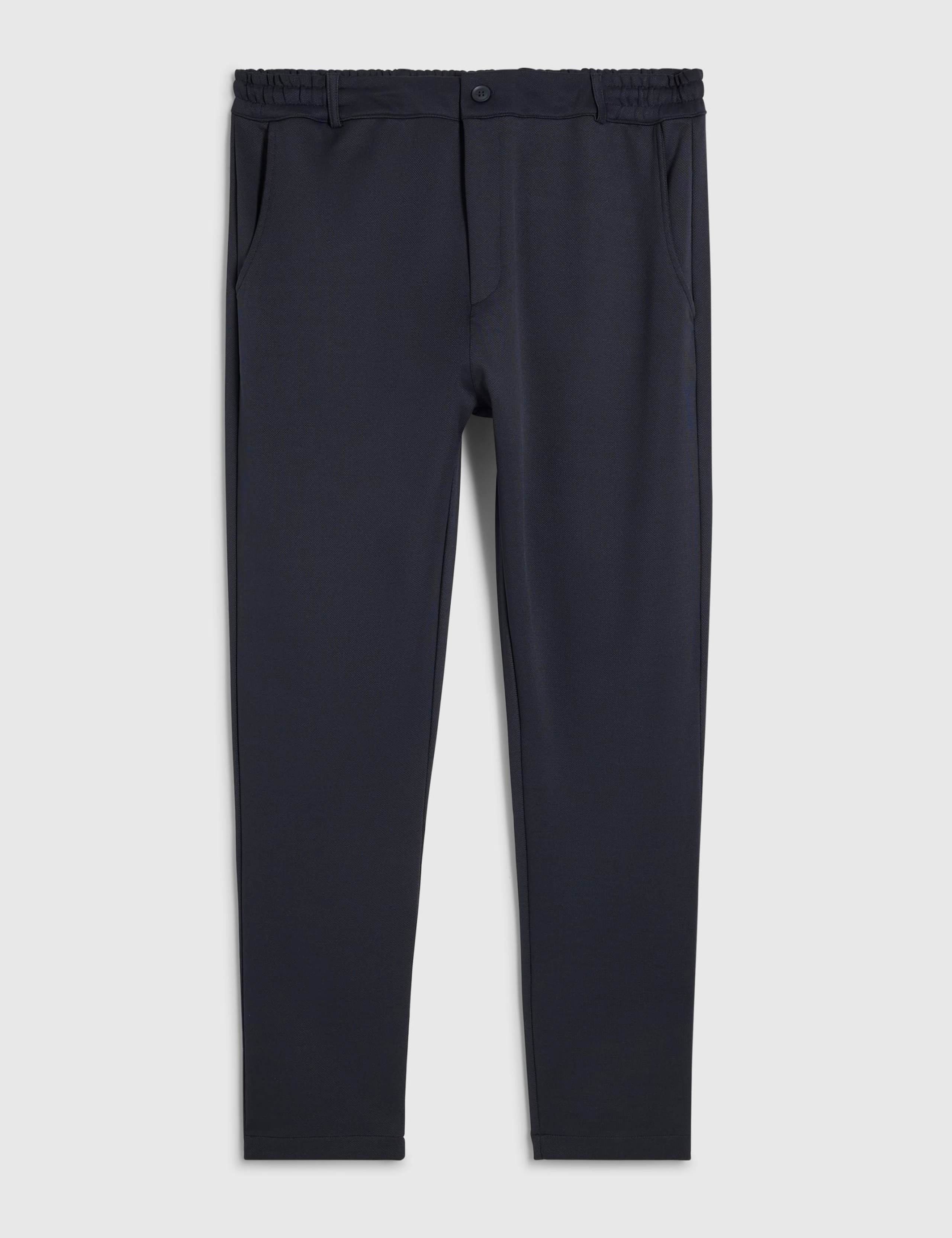 Pique Fixed Waist Slim Fit Joggers 6 of 6
