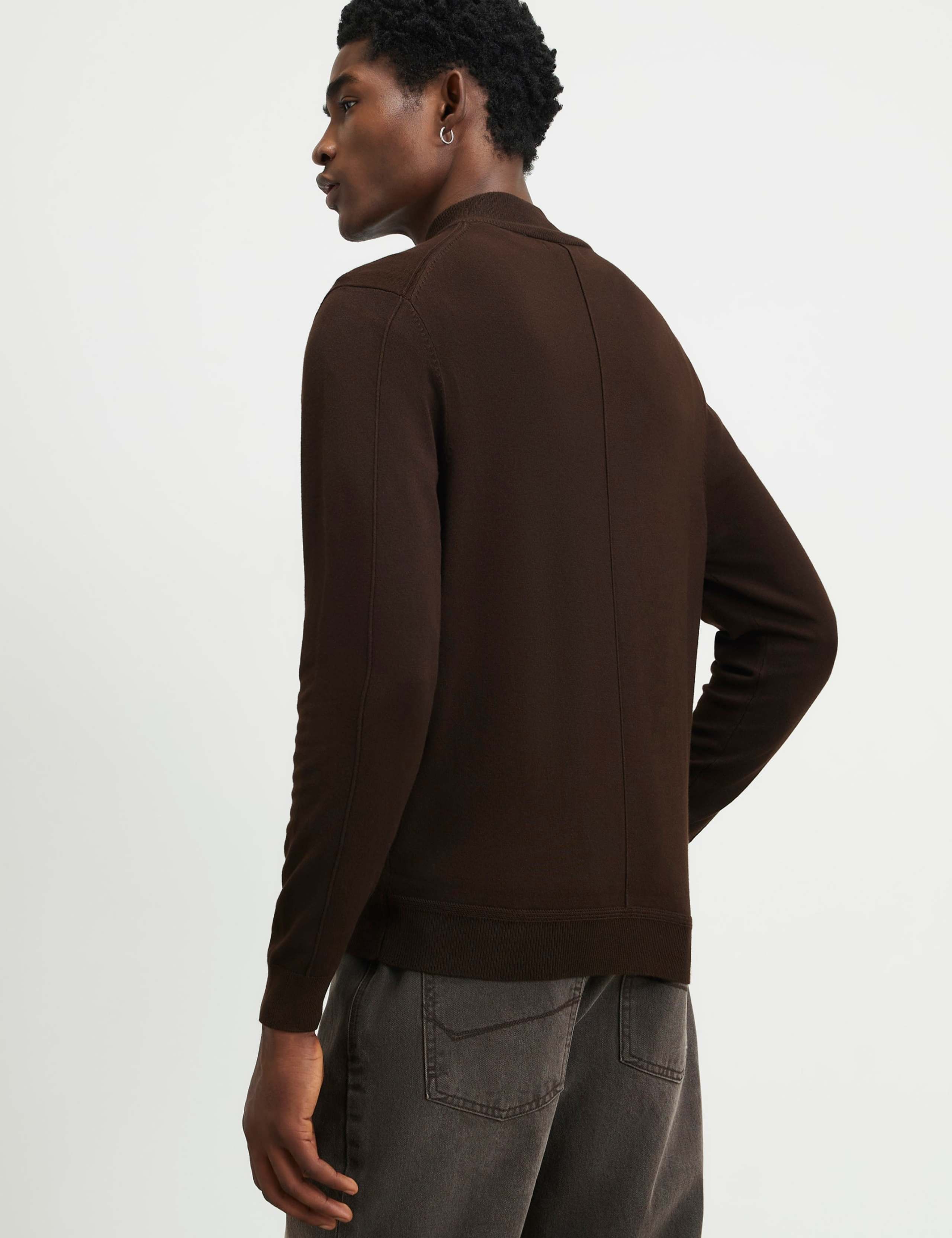 Textured Half Zip Jumper 3 of 6