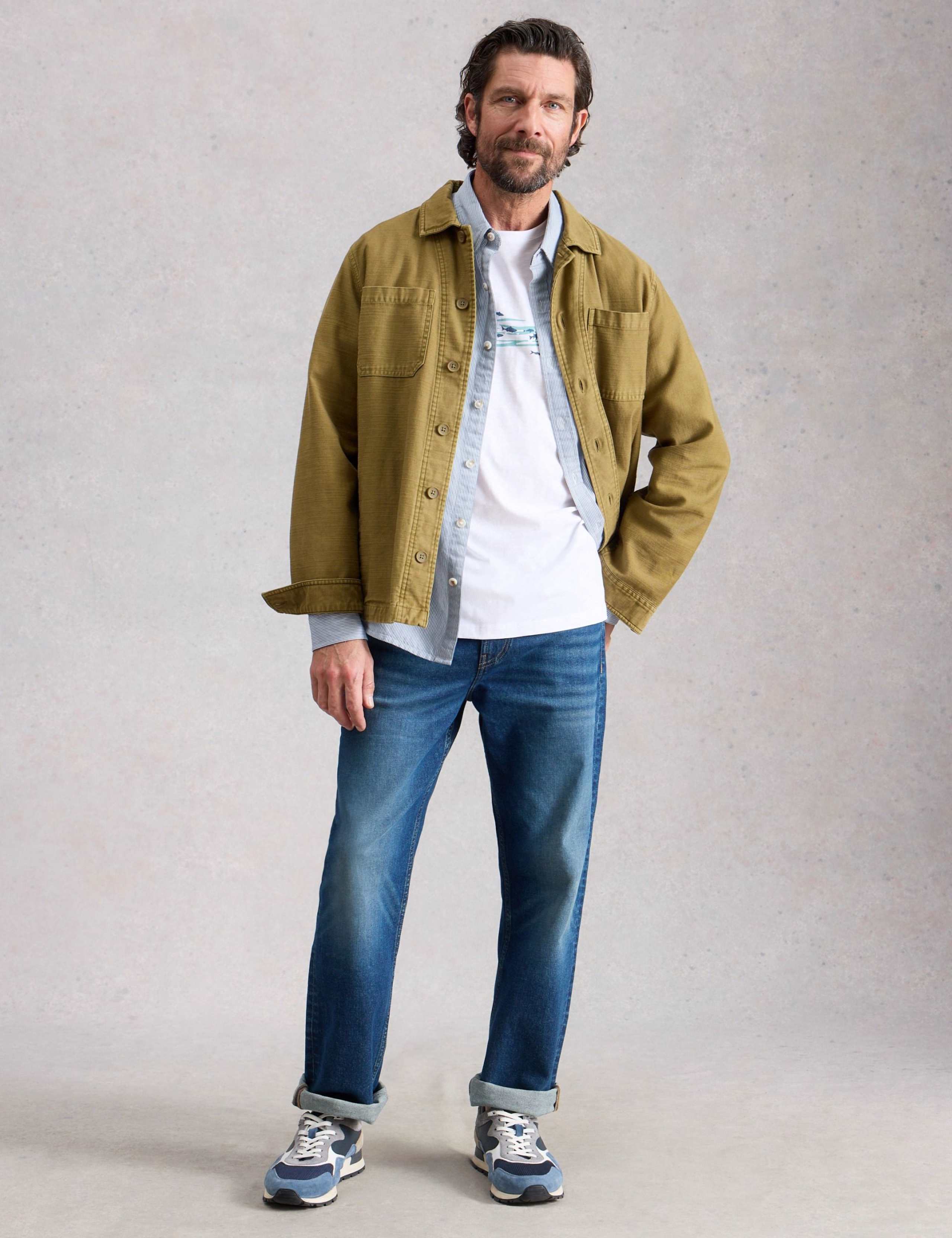 Pure Cotton Abersoch Swimming Fish T-Shirt 3 of 6