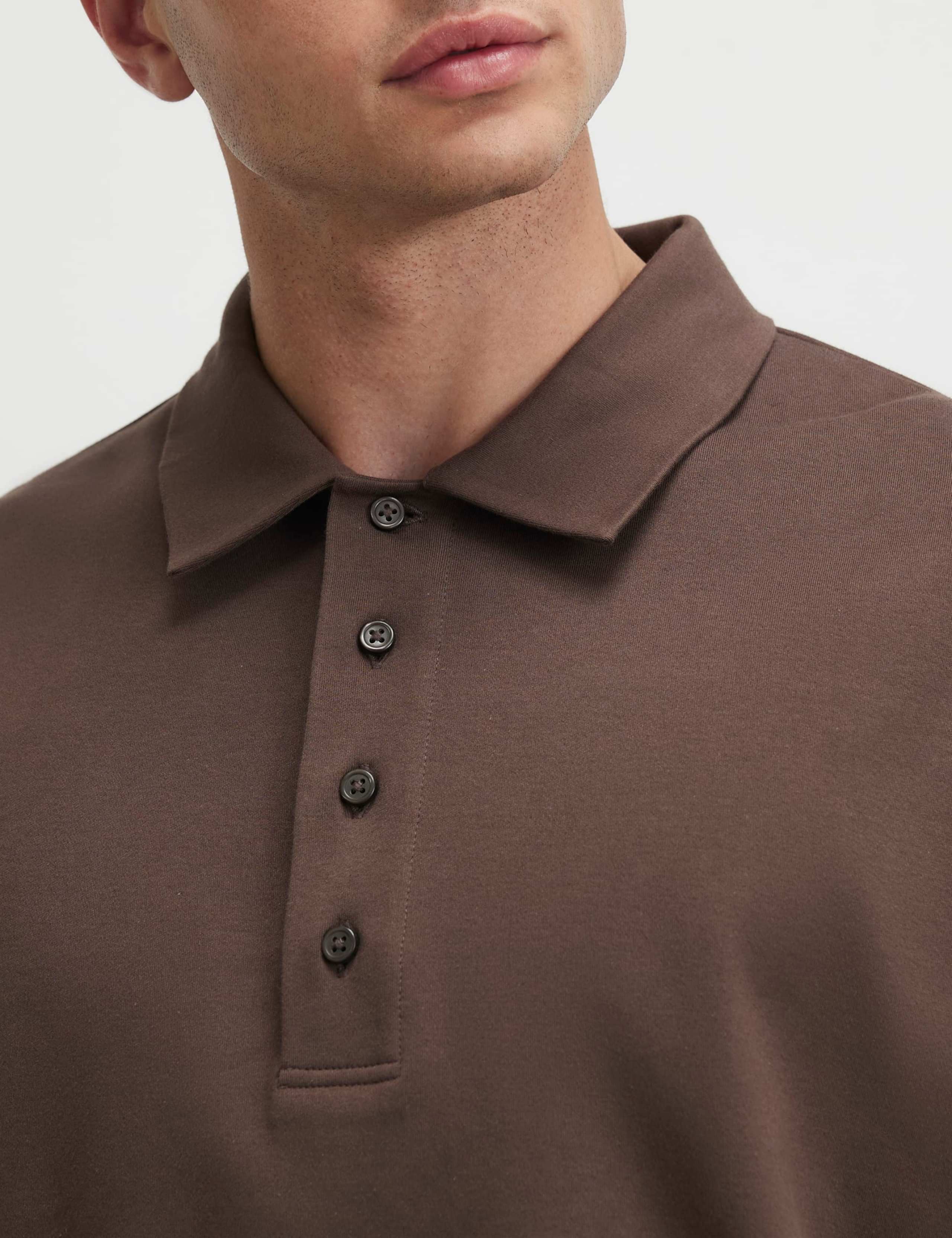 Pure Cotton Short Sleeve Polo Shirt 3 of 6