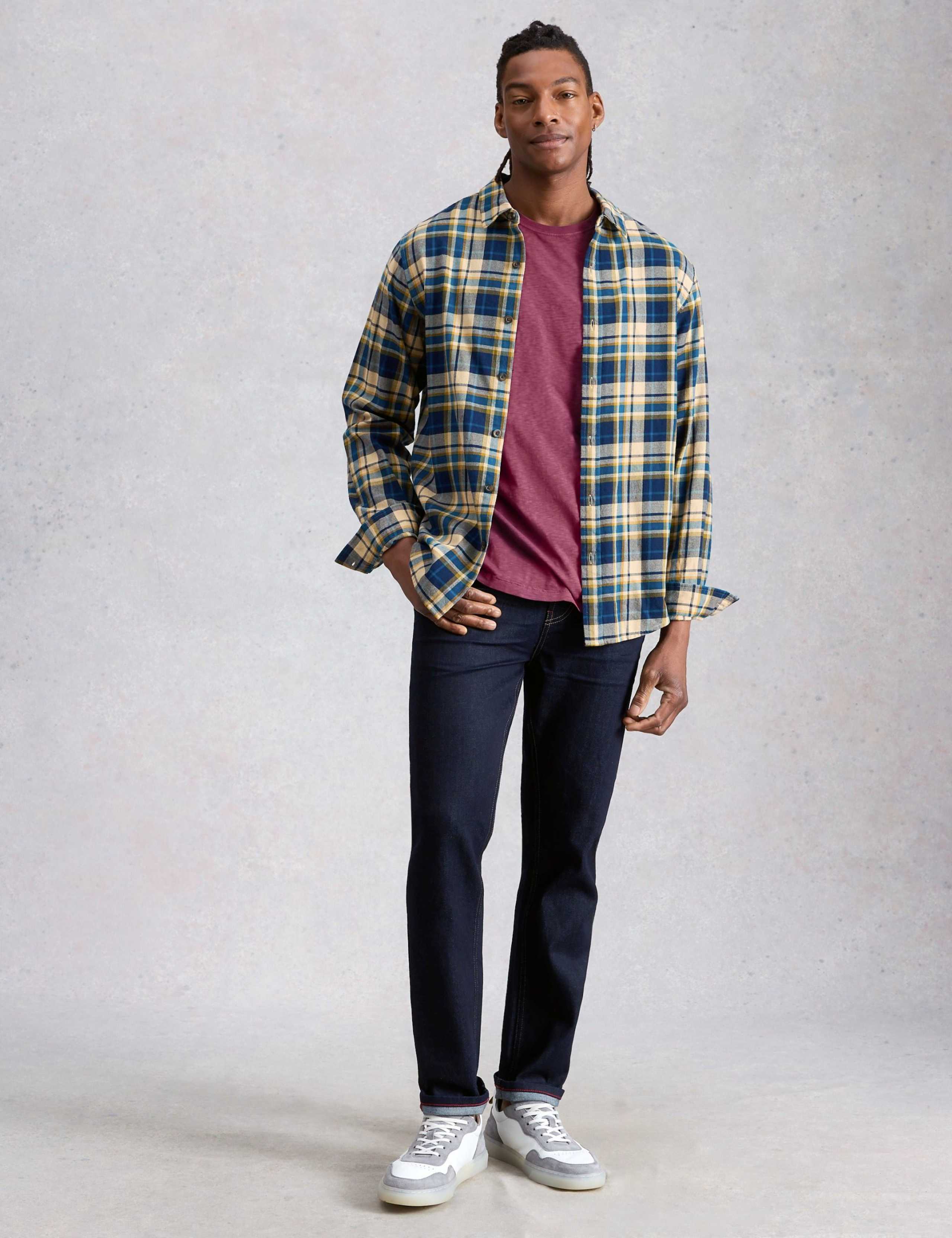 Pure Cotton Crew Neck T-Shirt 4 of 6