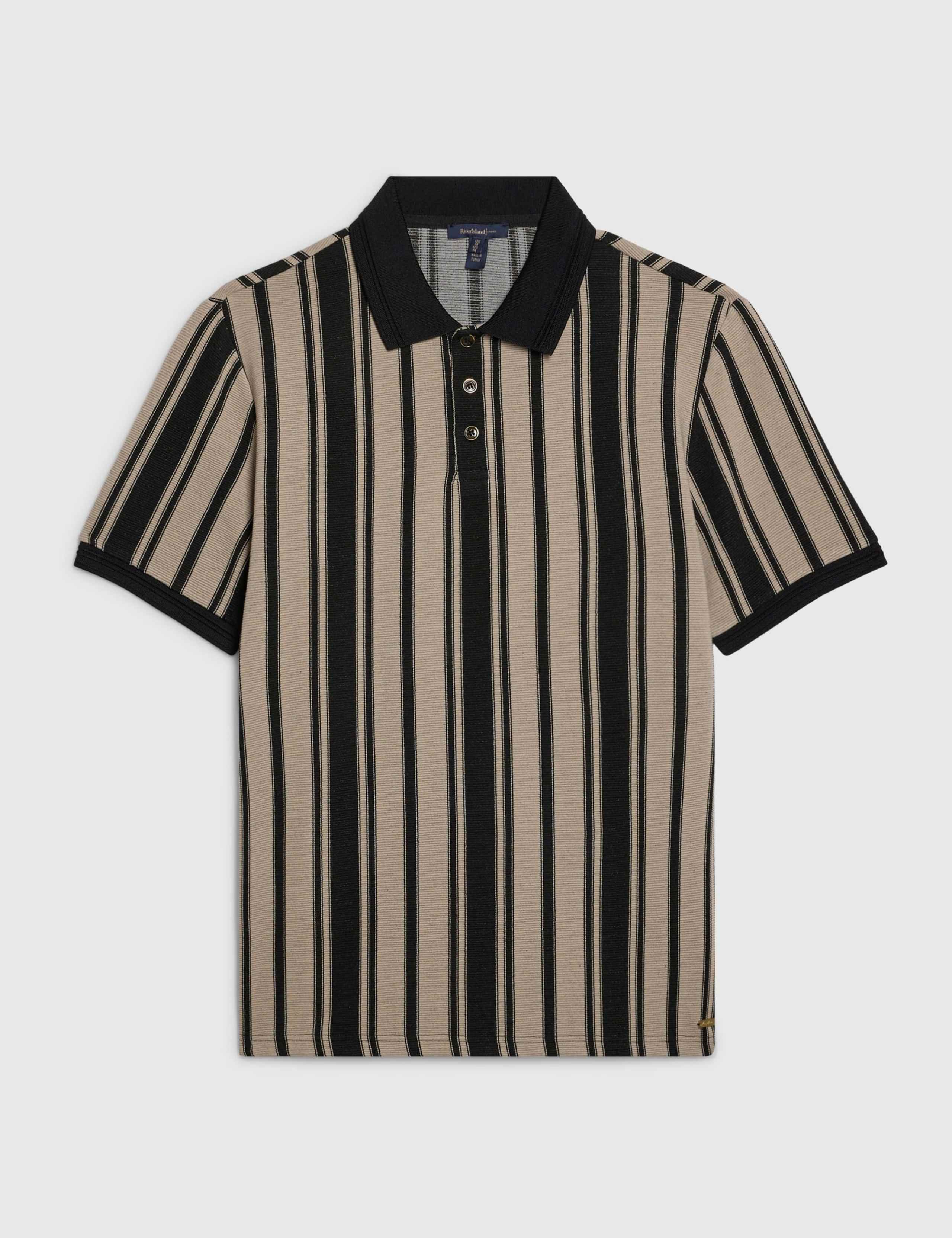 Slim Fit Pure Cotton Striped Short Sleeve Polo Shirt 6 of 6