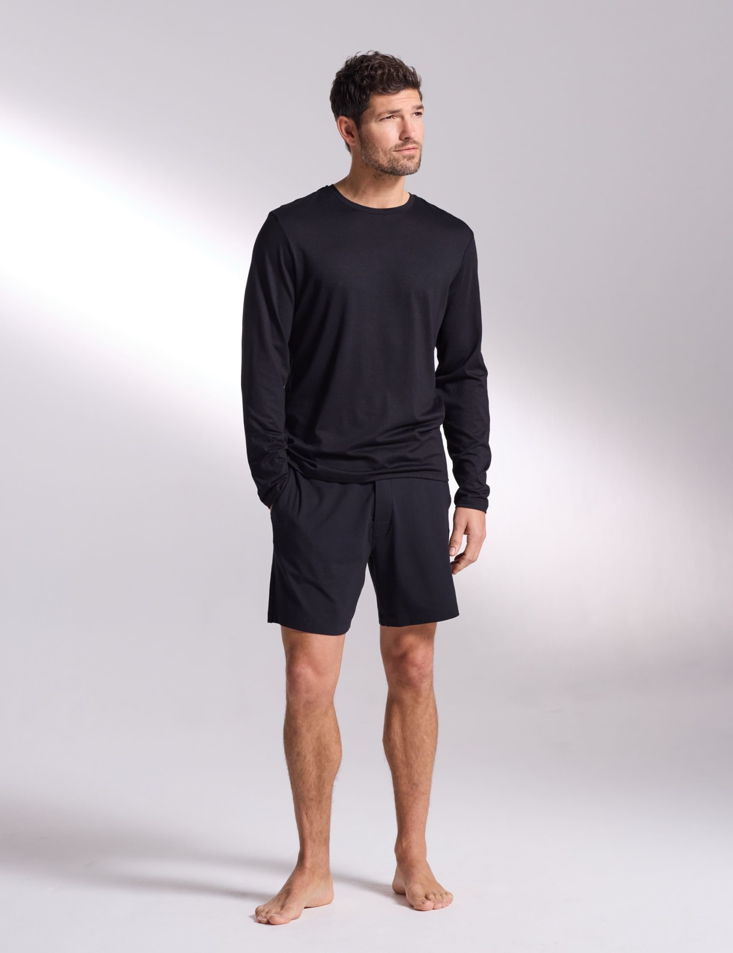 Premium Cotton Modal Pyjama Shorts 3 of 5