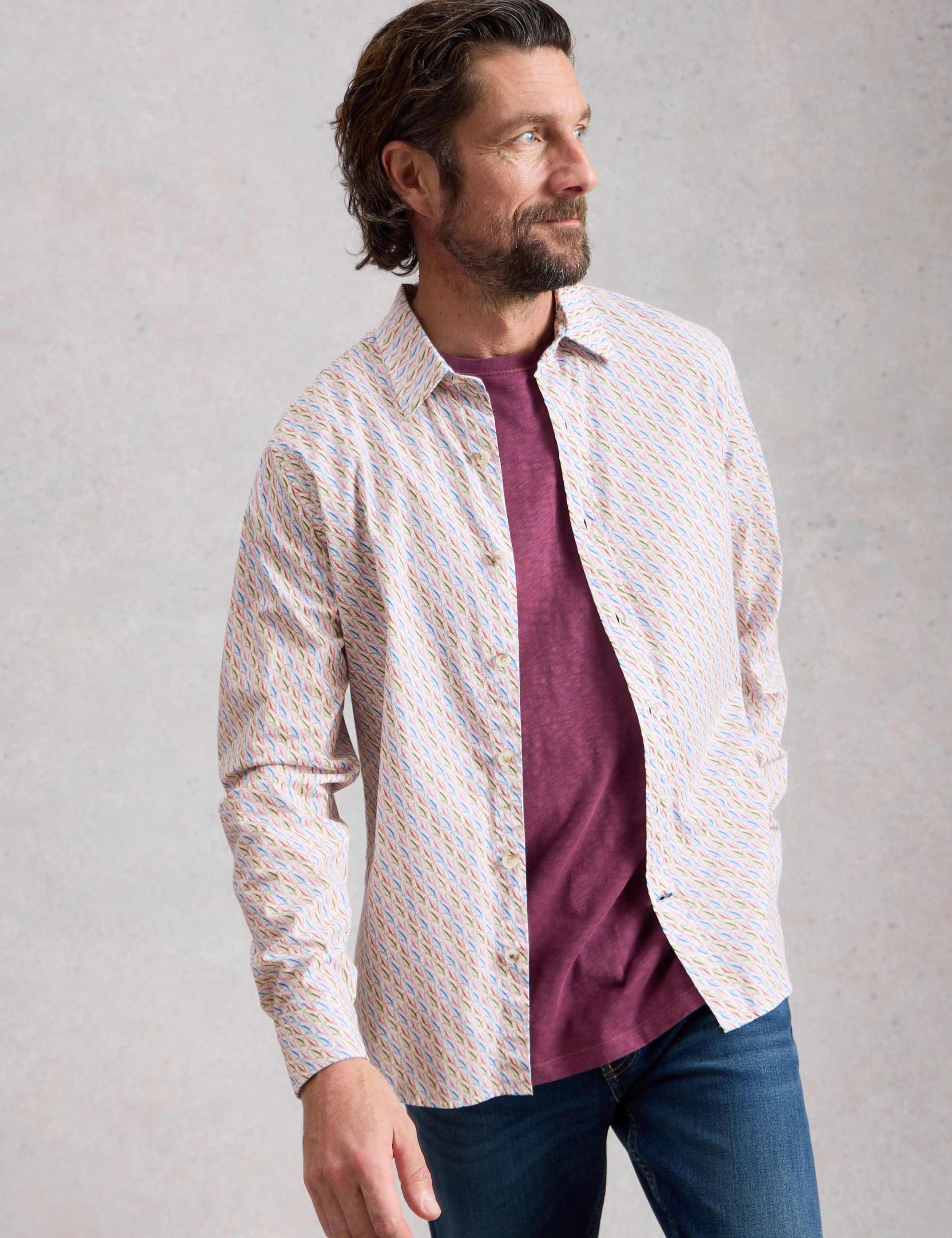 Regular Fit Cotton Rich Shirt 3 of 6