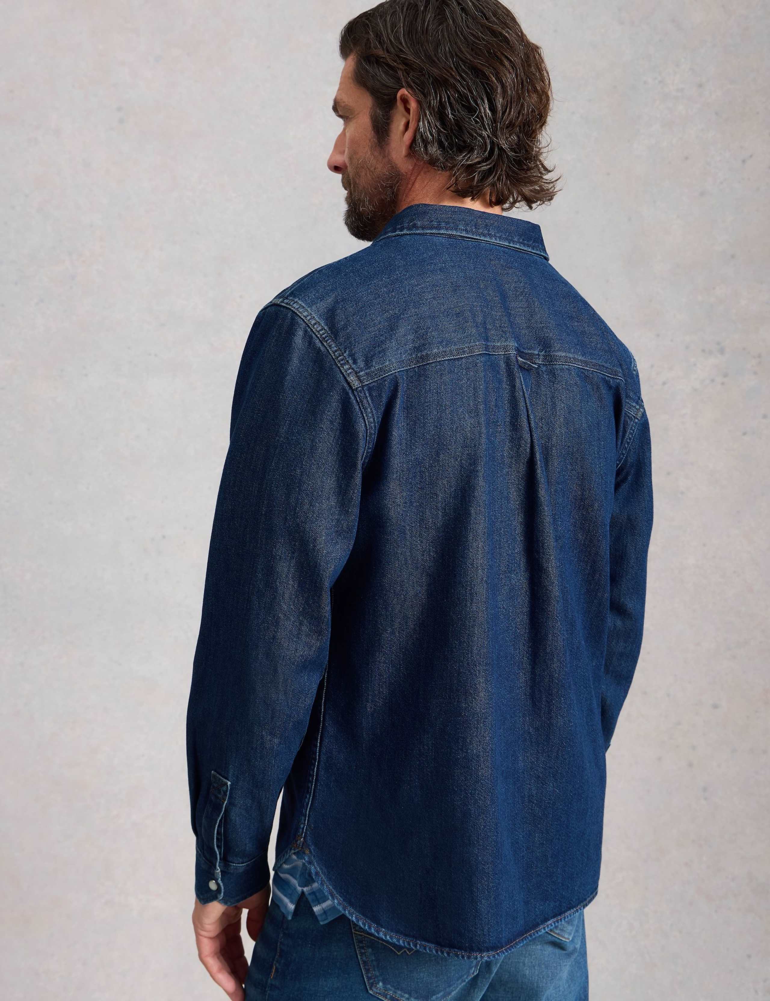 Regular Fit Pure Cotton Striped Shirt 5 of 7