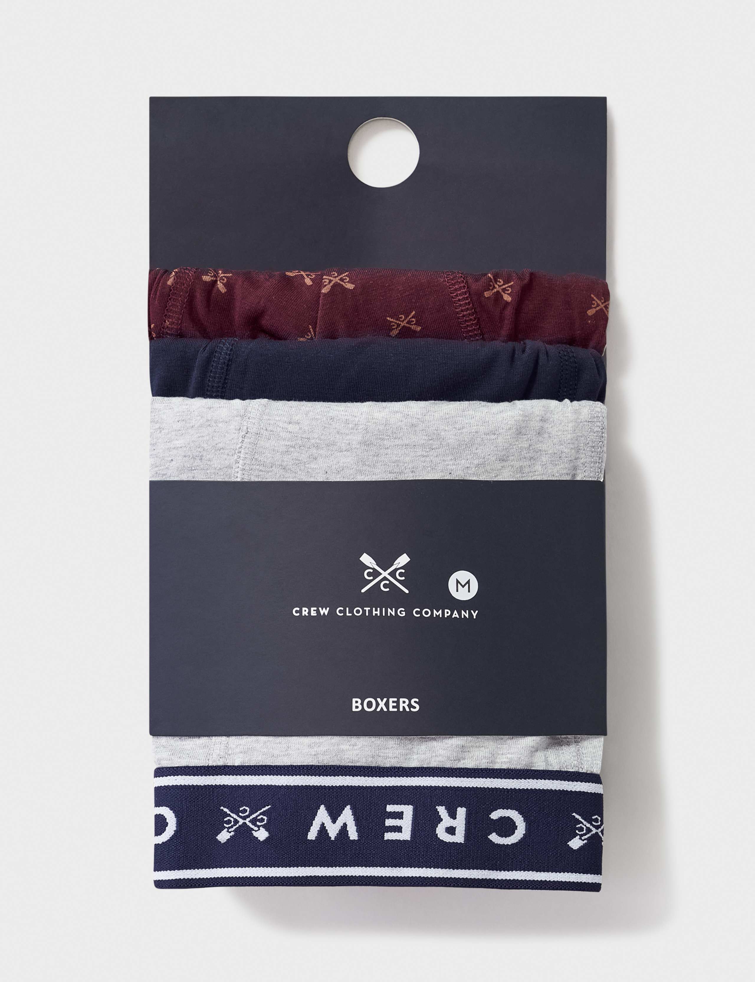 3pk Cotton Stretch Jersey Assorted Boxers 2 of 2
