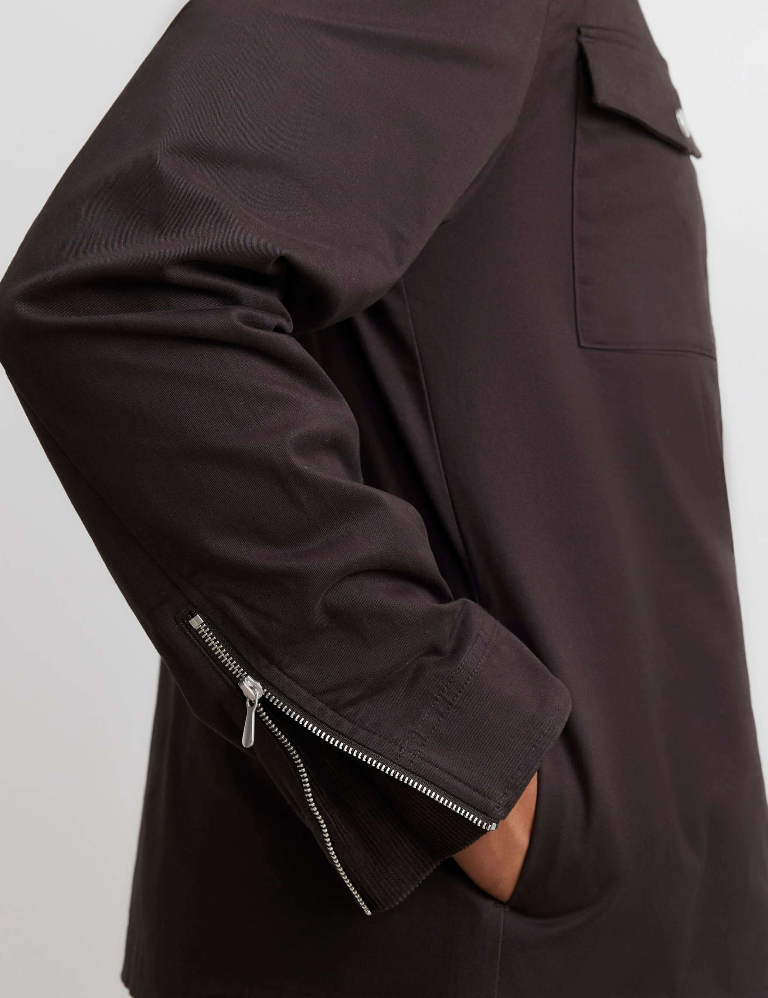 Regular Fit Corduroy Twill Overshirt 4 of 6