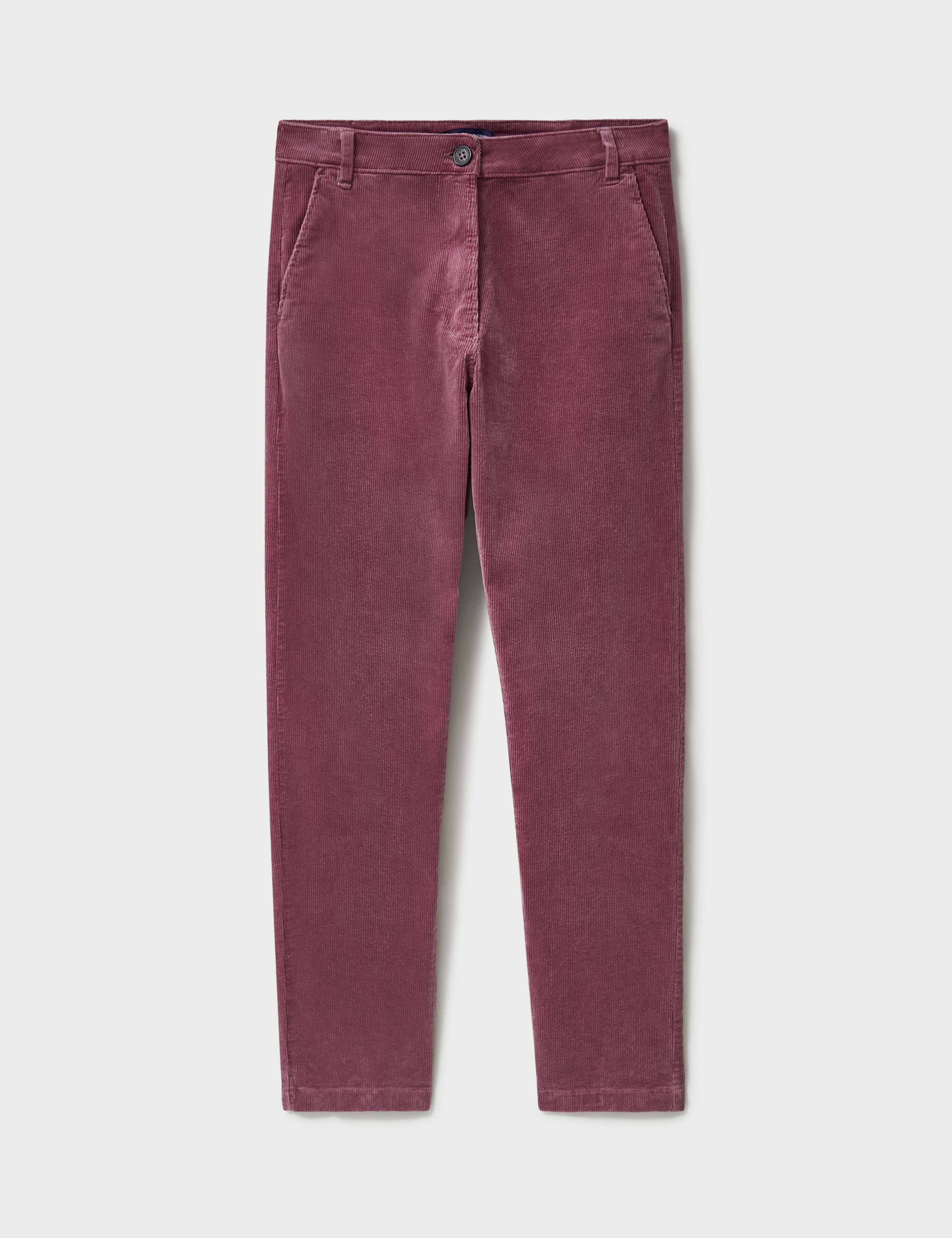 Cord Tapered Ankle Grazer Trousers 2 of 5