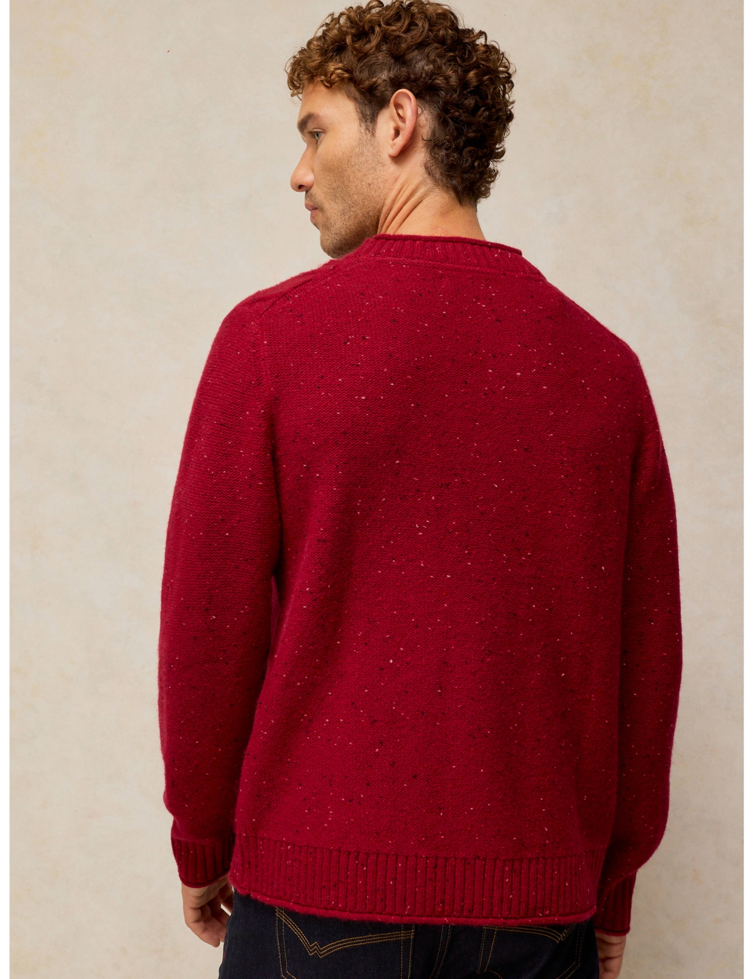 Berkley Wool Rich Cable Crew Neck Jumper 3 of 6